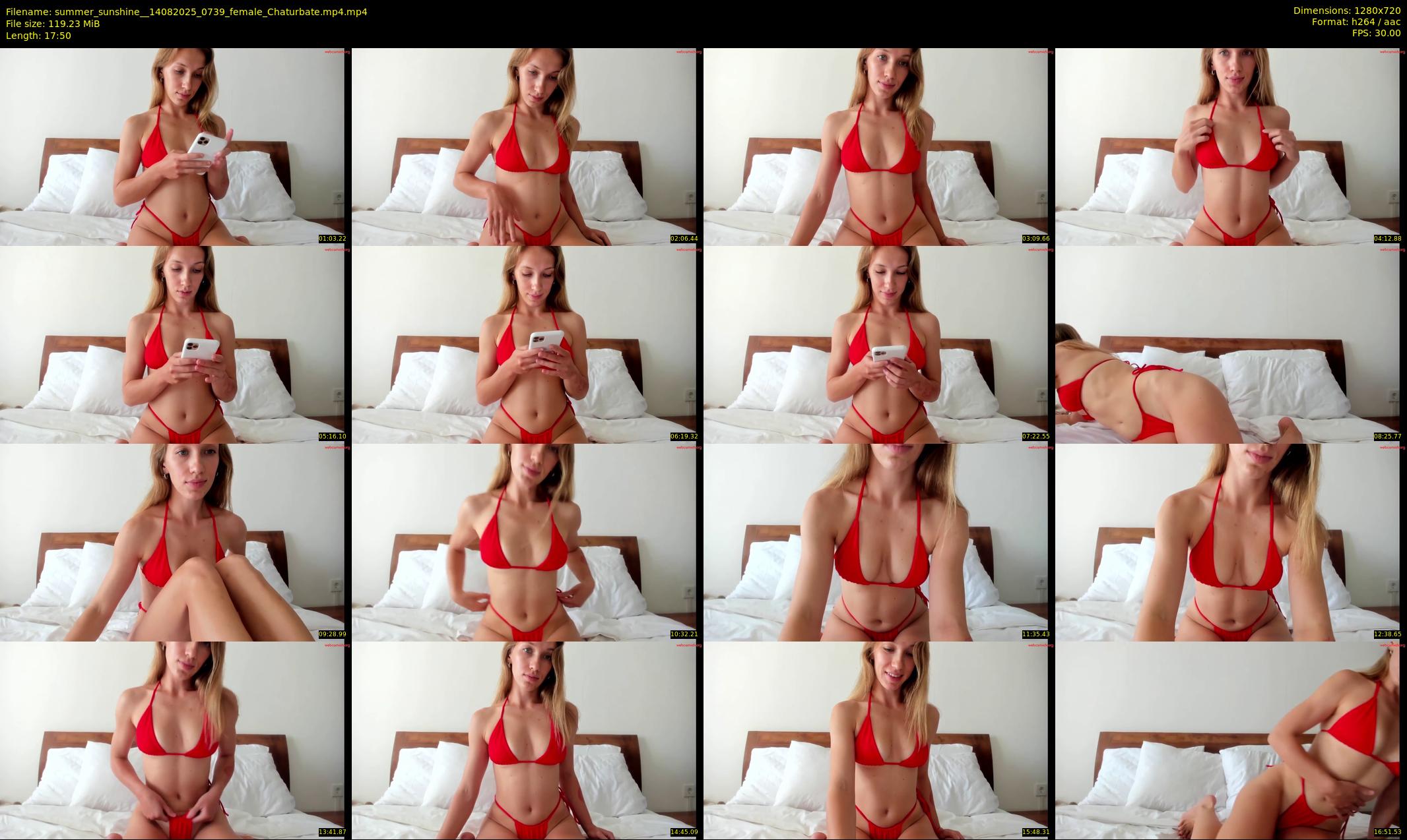 summer_sunshine_ — 18 minute Chaturbate female cam show recording, 720p, Aug 14, 2025