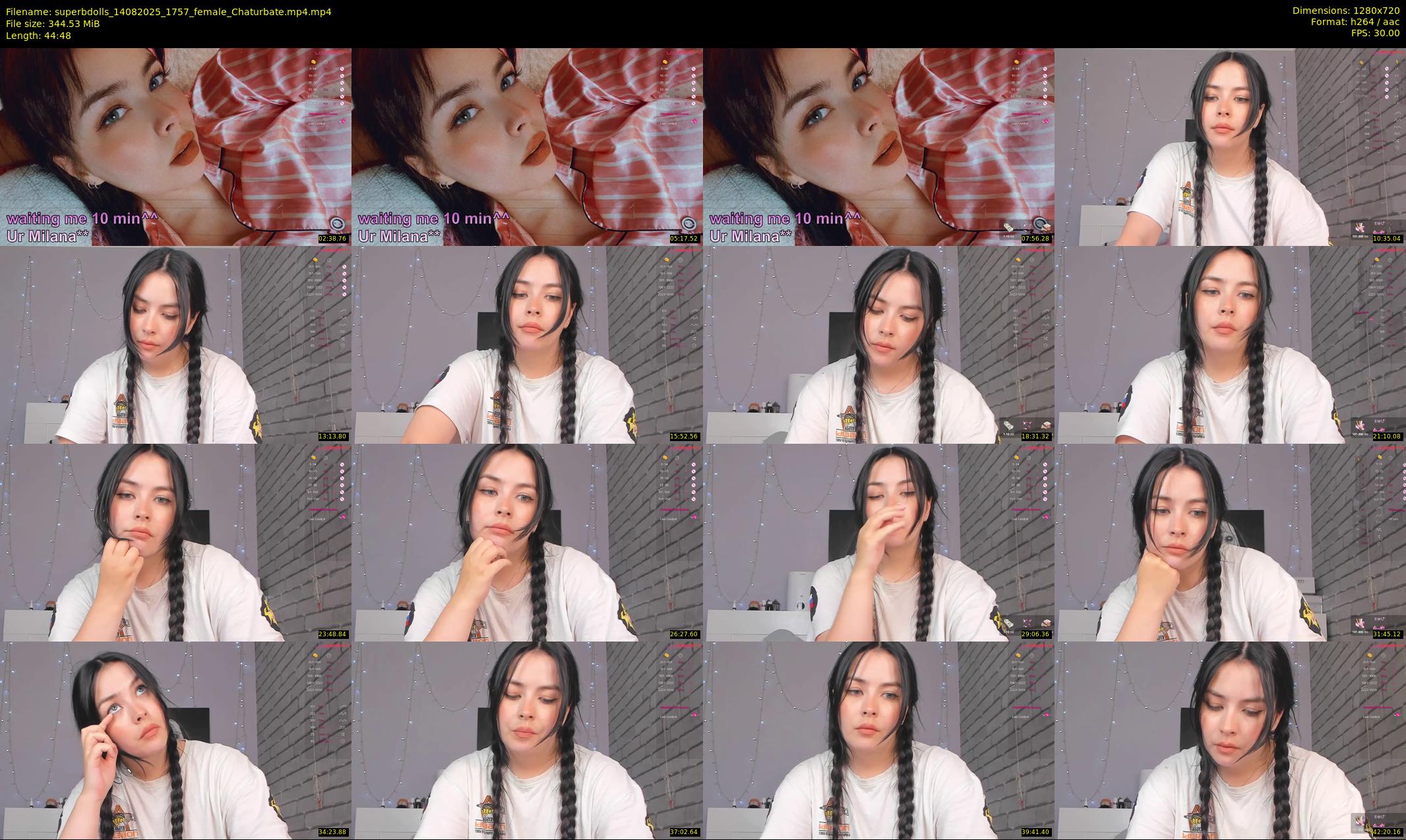superbdolls — 45 minute Chaturbate couple cam show recording, 720p, Aug 14, 2025