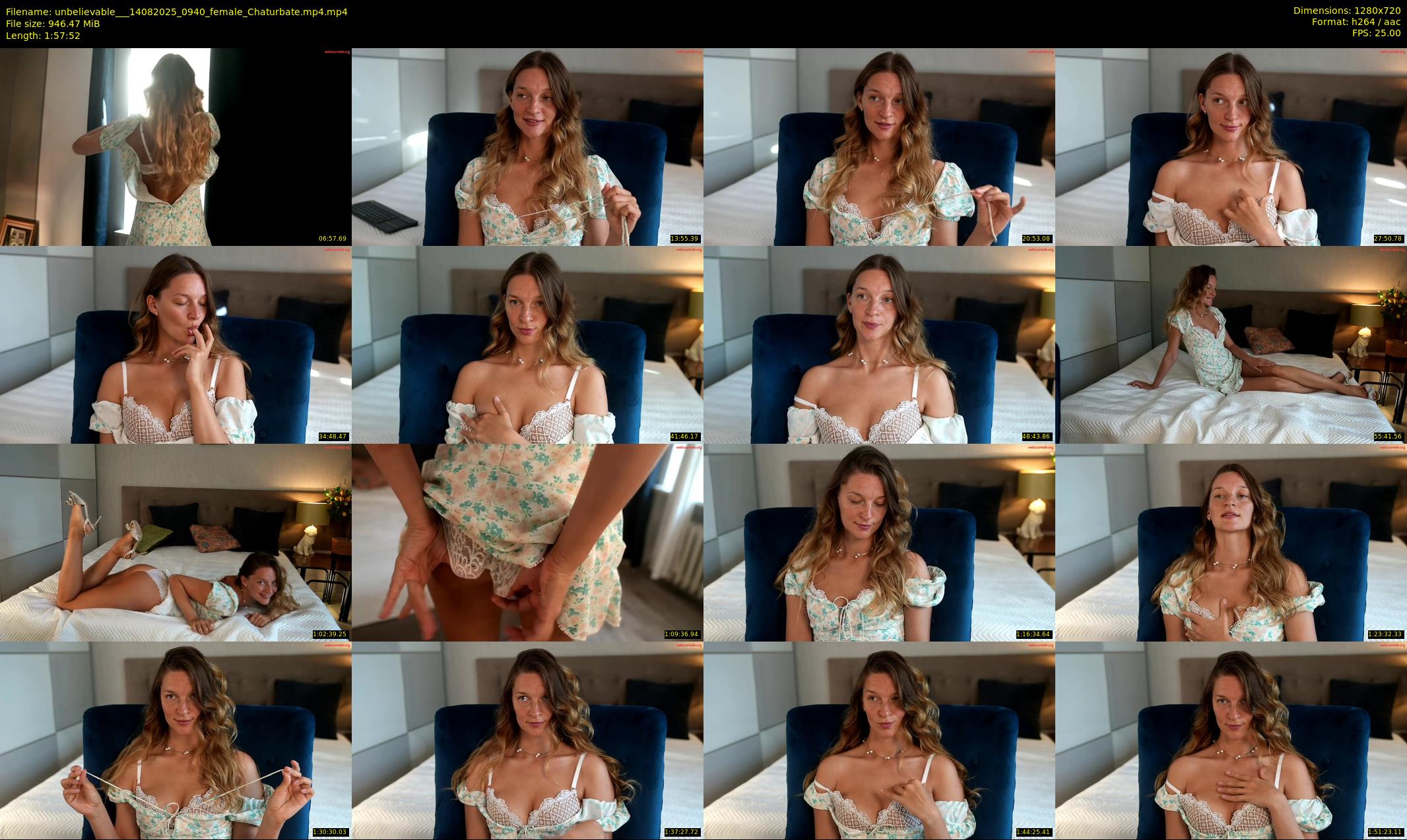 unbelievable__ — 118 minute Chaturbate female cam show recording, 720p, Aug 14, 2025