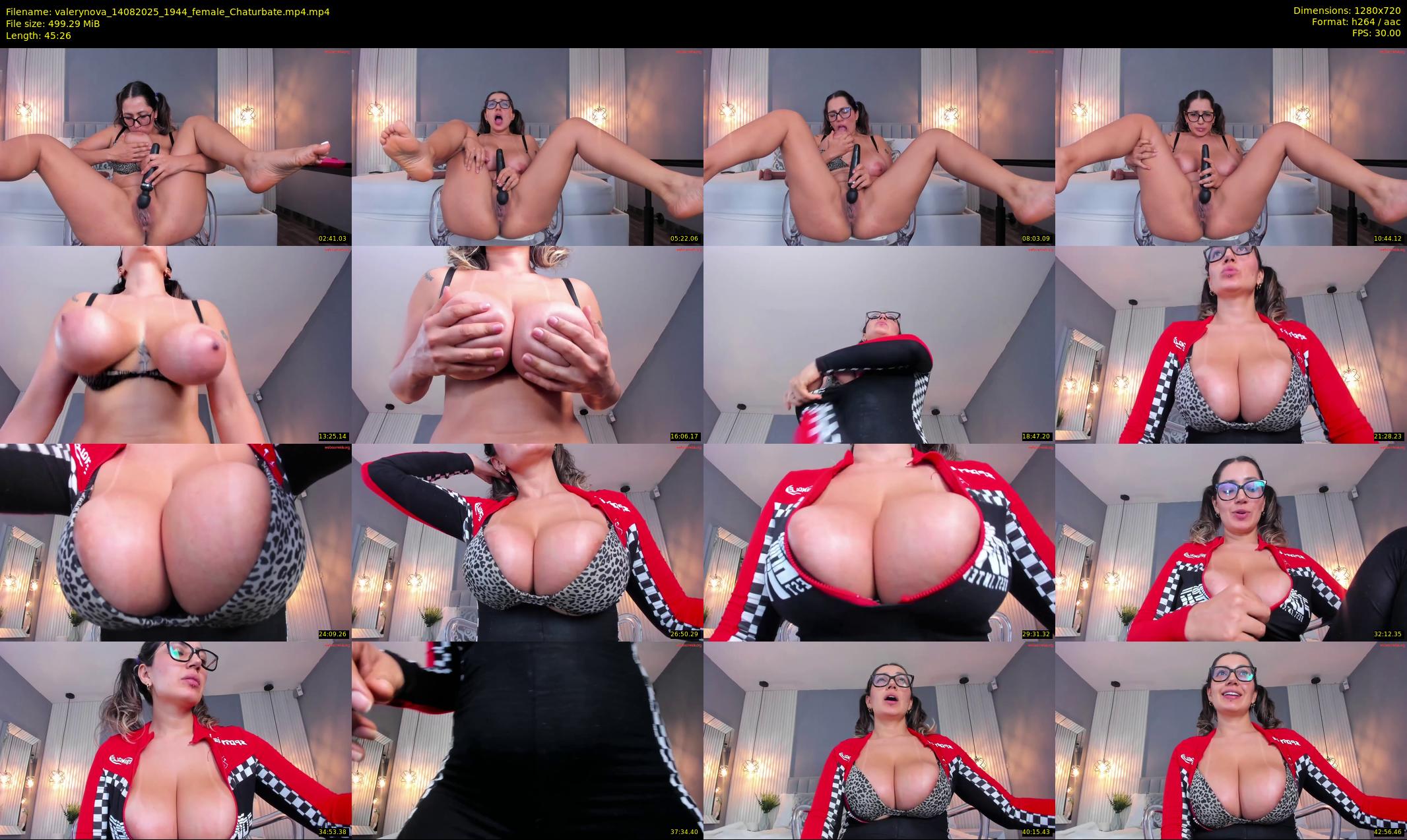 valerynova — 46 minute Chaturbate female cam show recording, 720p, Aug 14, 2025
