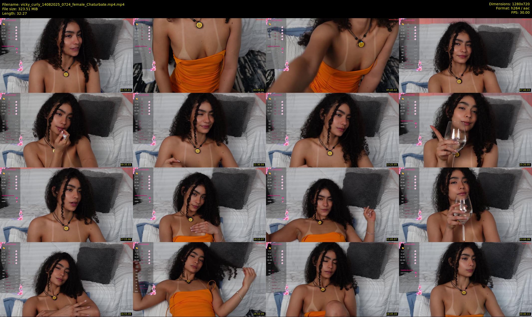 vicky_curly — 33 minute Chaturbate female cam show recording, 720p, Aug 14, 2025