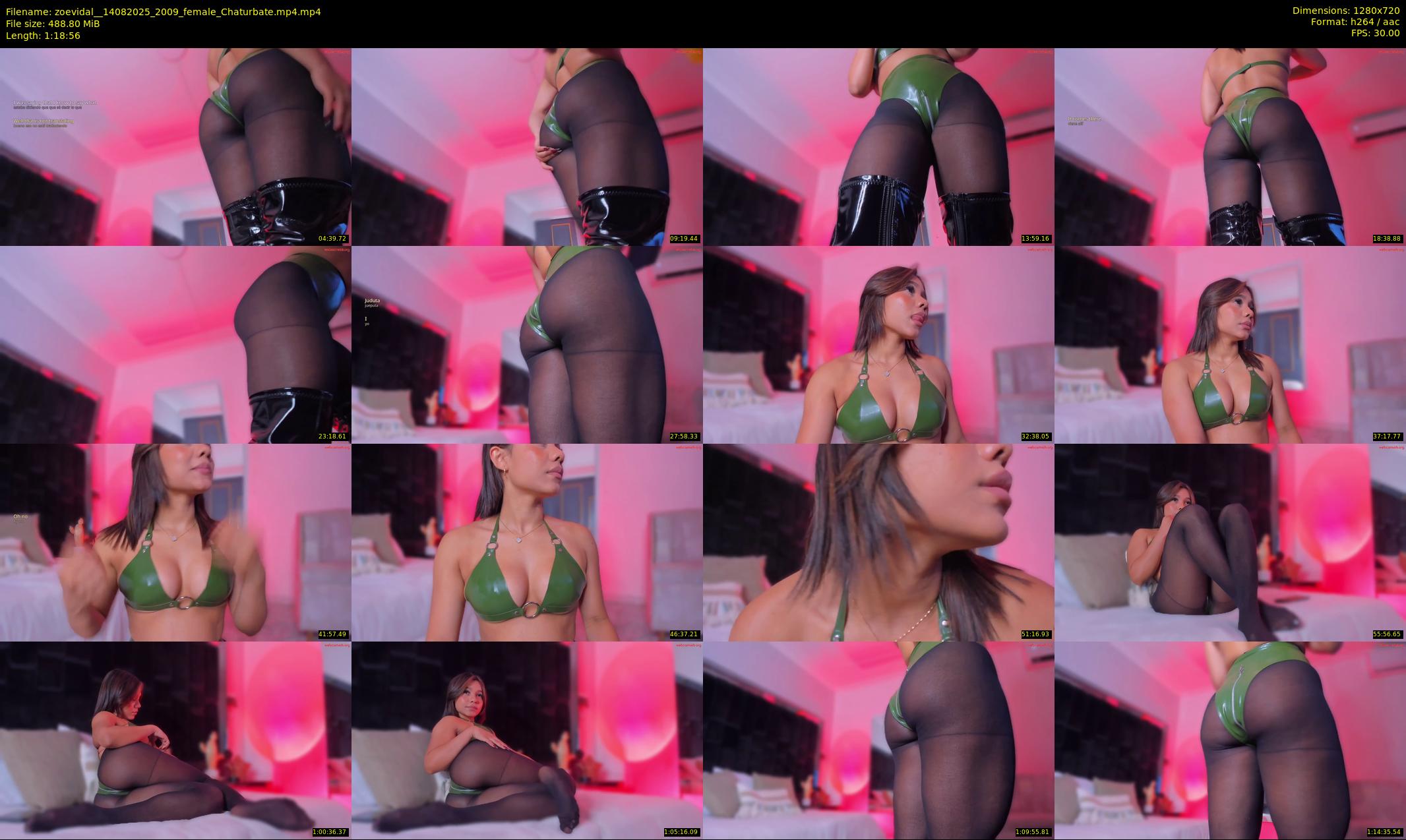 zoevidal_ — 79 minute Chaturbate female cam show recording, 720p, Aug 14, 2025