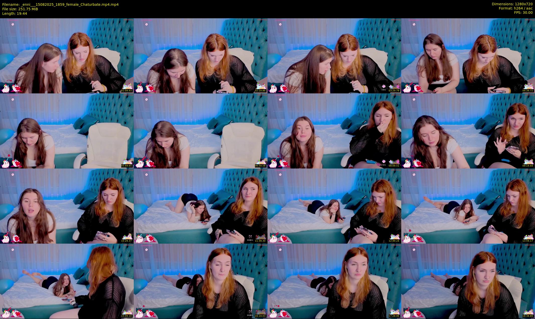 _enni__ — 20 minute Chaturbate female cam show recording, 720p, Aug 15, 2025