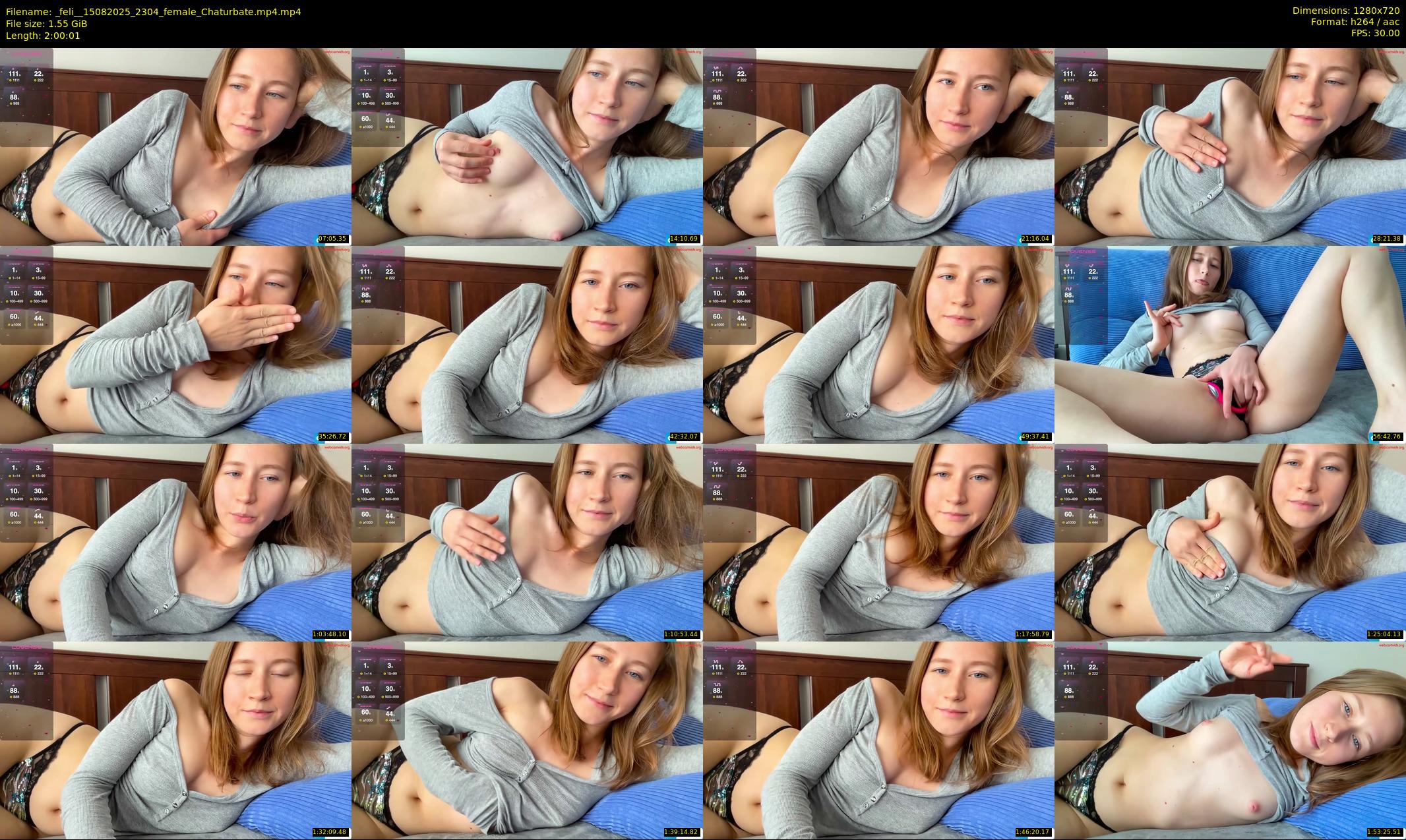 _feli_ — 121 minute Chaturbate female cam show recording, 720p, Aug 15, 2025