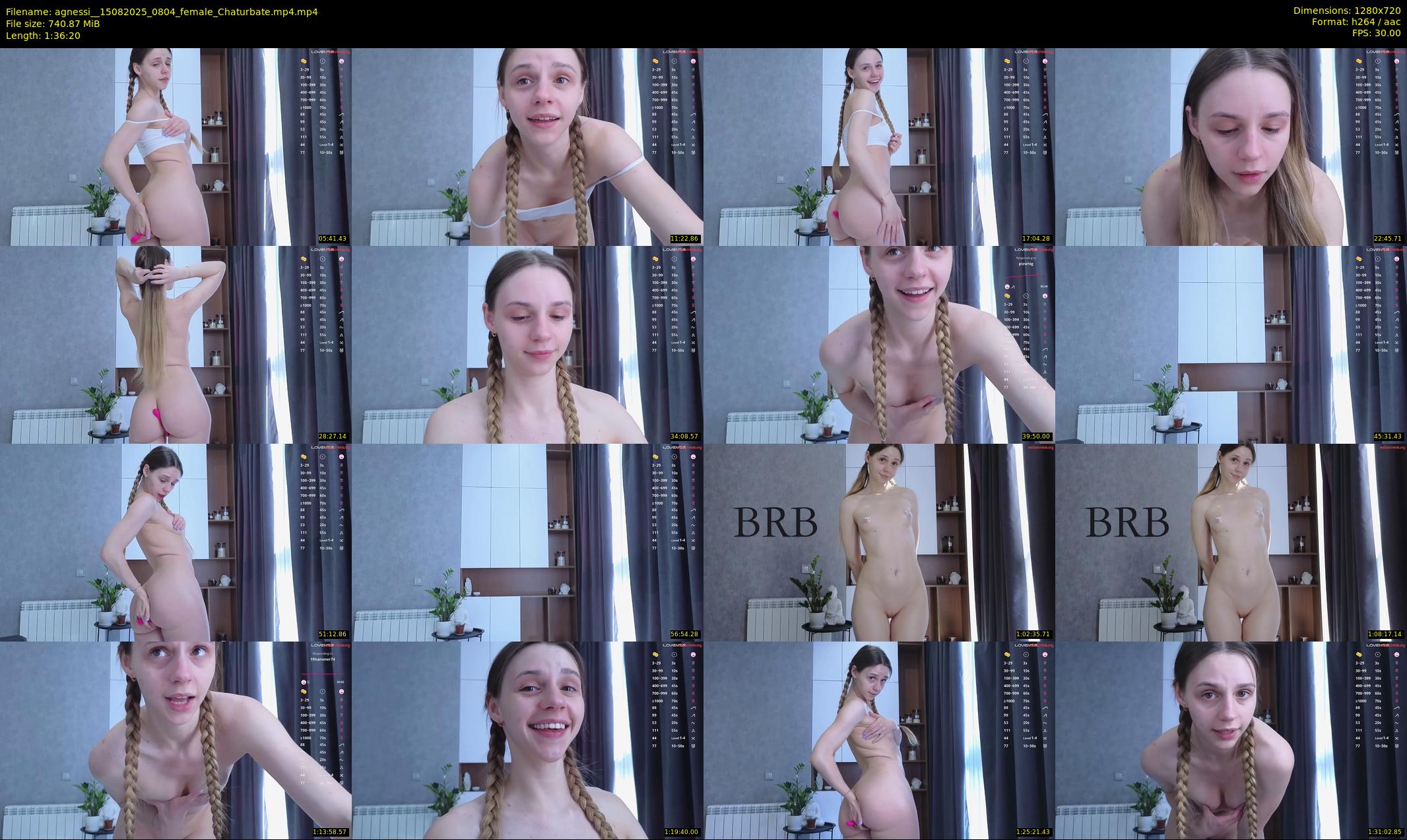 agnessi_ — 97 minute Chaturbate female cam show recording, 720p, Aug 15, 2025