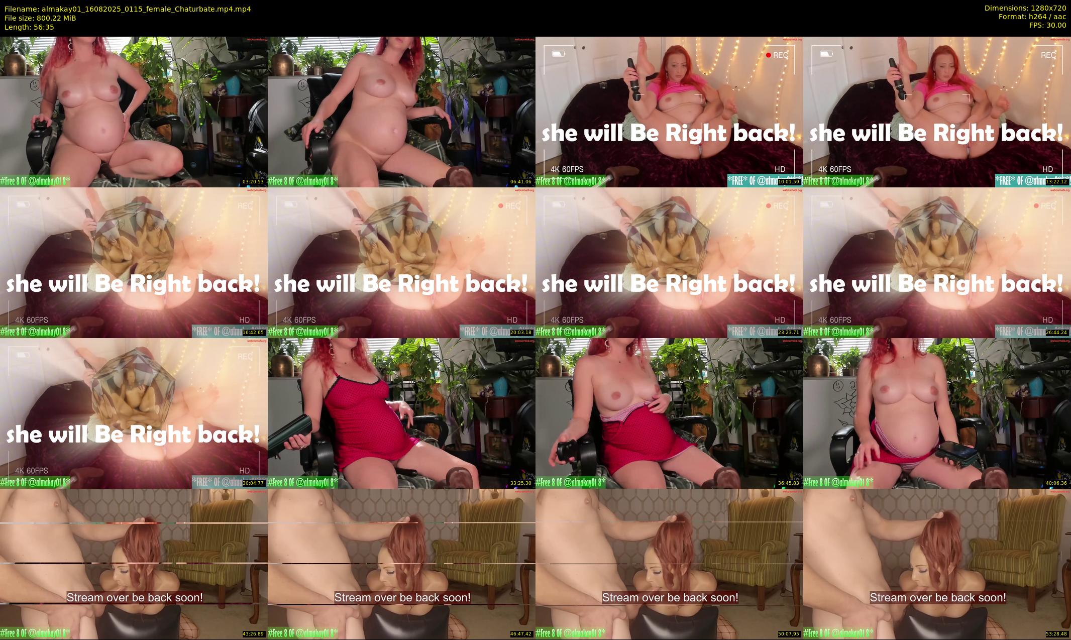 almakay01 — 57 minute Chaturbate couple cam show recording, 720p, Aug 16, 2025