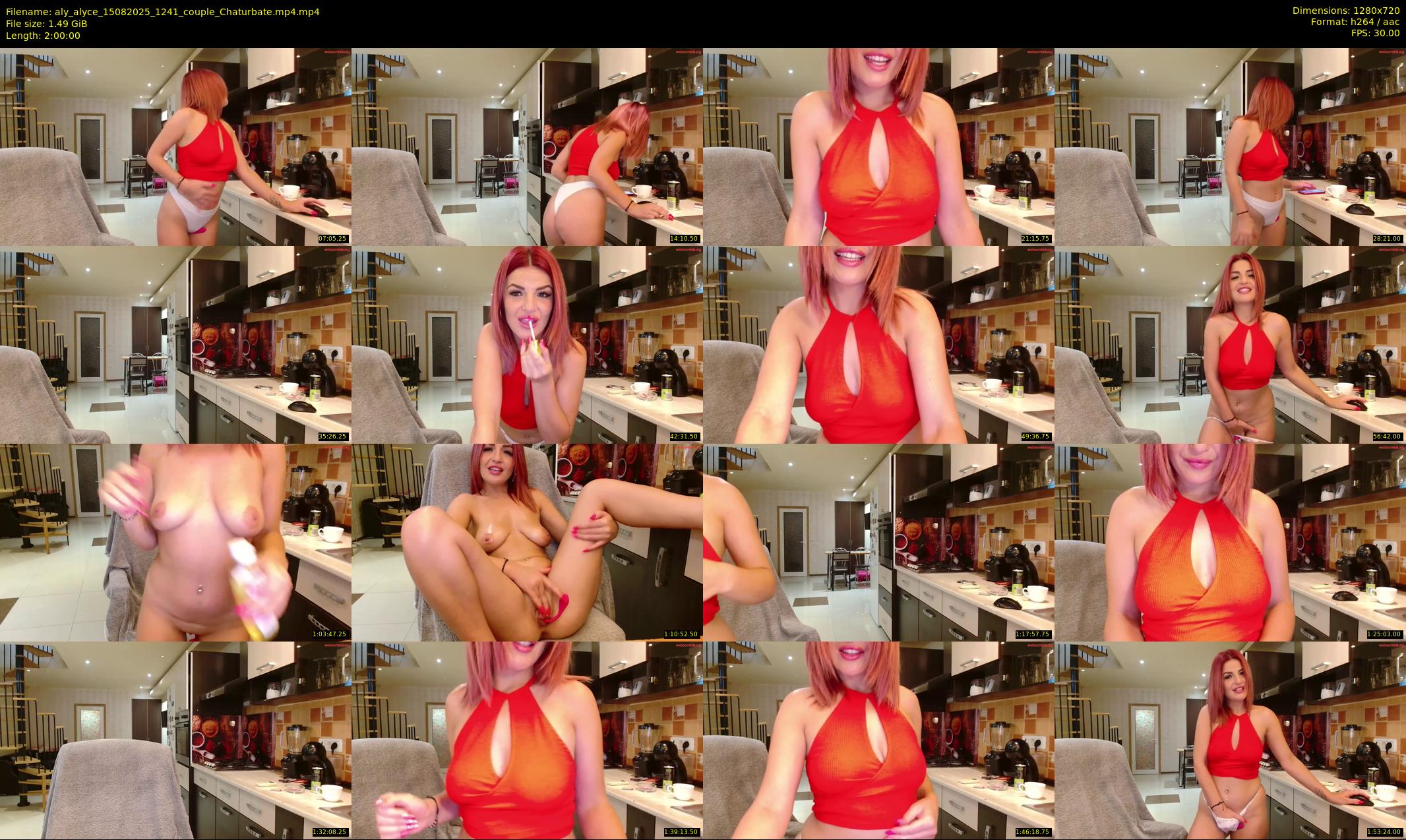 aly_alyce — 120 minute Chaturbate female cam show recording, 720p, Aug 15, 2025