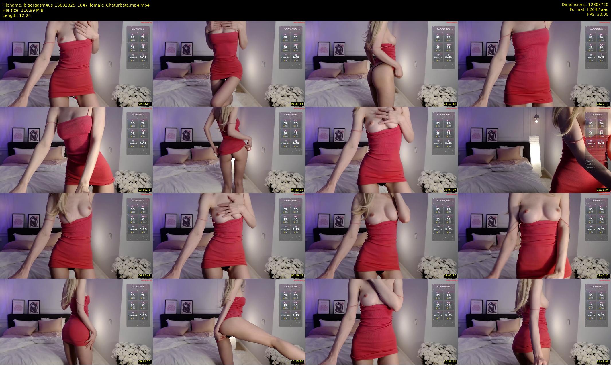 bigorgasm4us — 13 minute Chaturbate female cam show recording, 720p, Aug 15, 2025