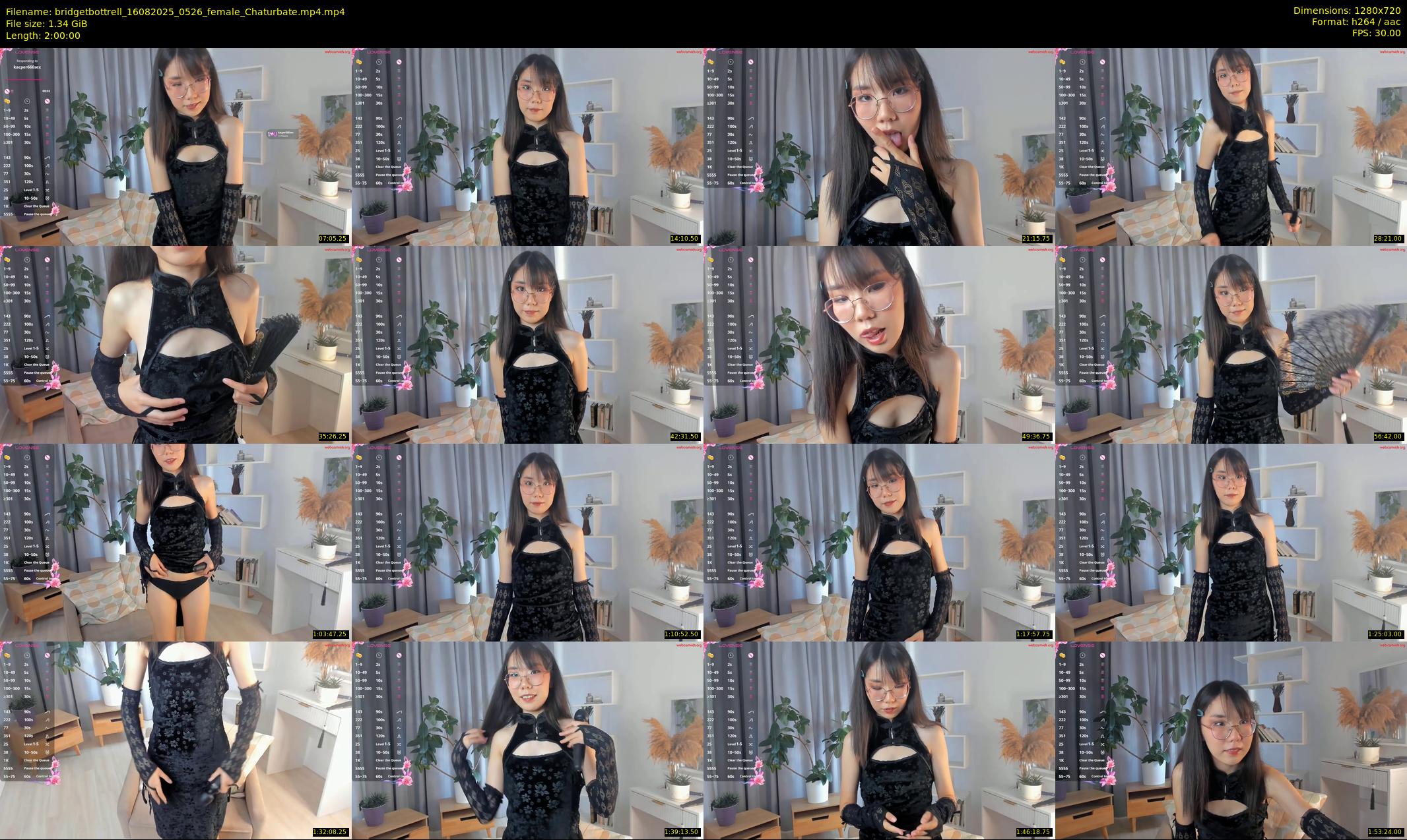bridgetbottrell — 120 minute Chaturbate female cam show recording, 720p, Aug 16, 2025