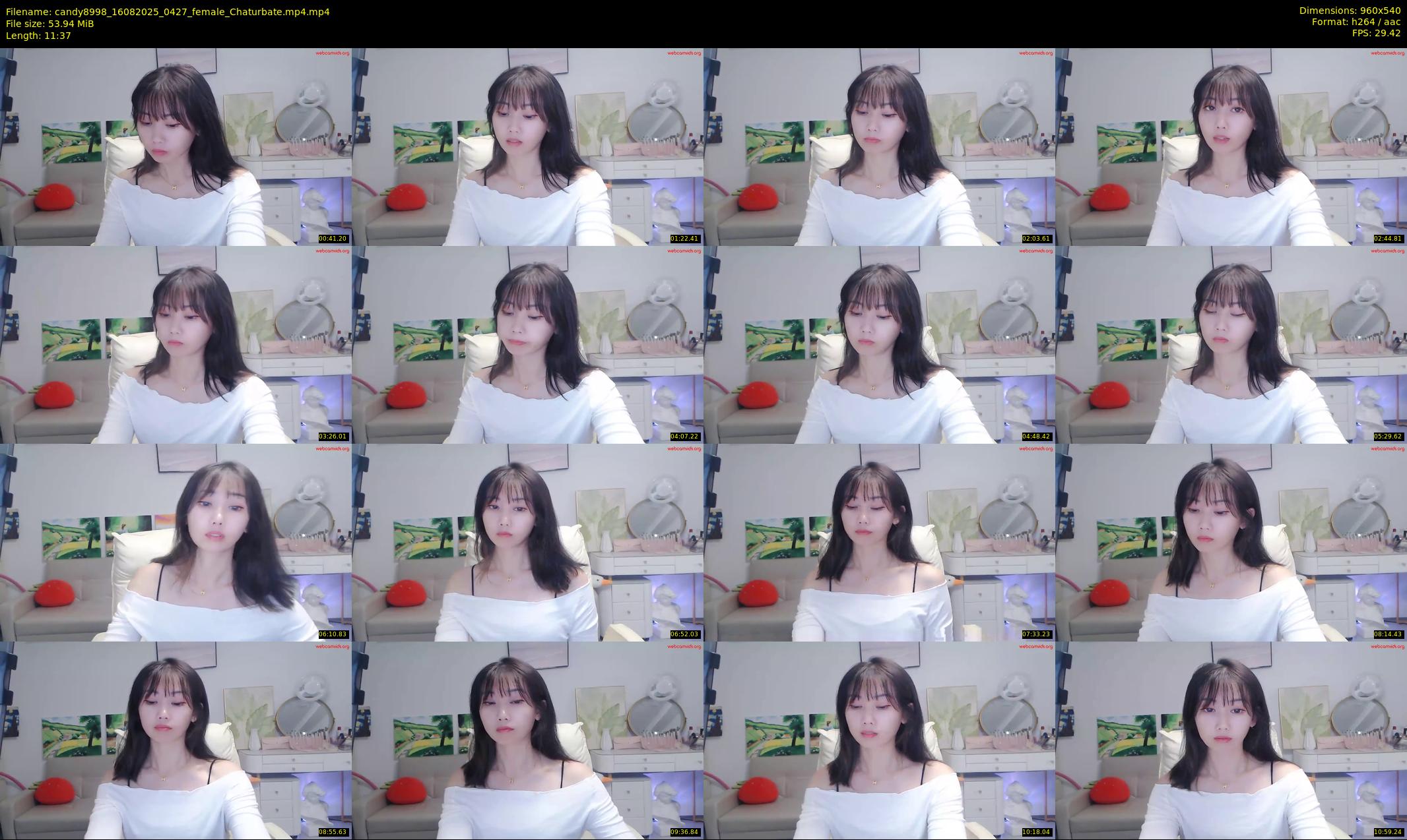 candy8998 — 12 minute Chaturbate female cam show recording, 480p, Aug 16, 2025