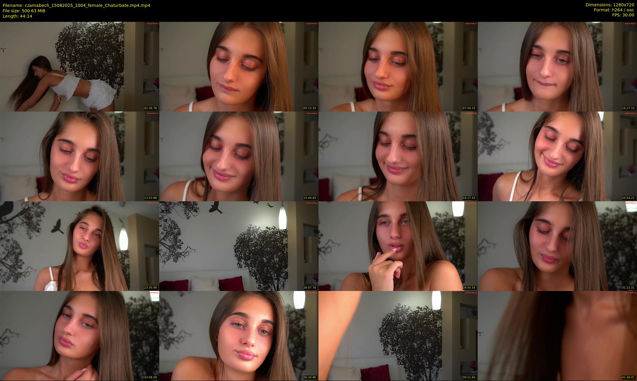 czamabech — 45 minute Chaturbate female cam show recording, 720p, Aug 15, 2025