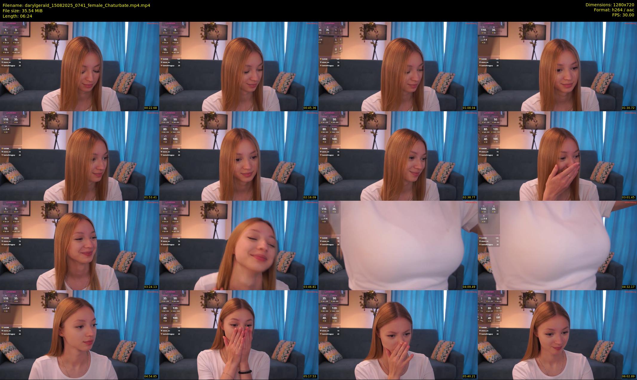 darylgerald — 7 minute Chaturbate female cam show recording, 720p, Aug 15, 2025