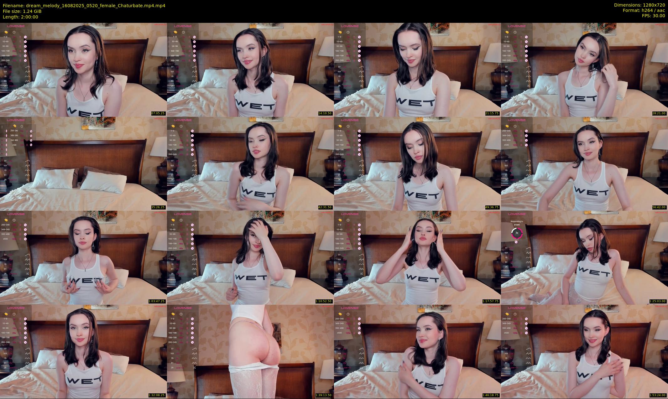 dream_melody — 120 minute Chaturbate female cam show recording, 720p, Aug 16, 2025