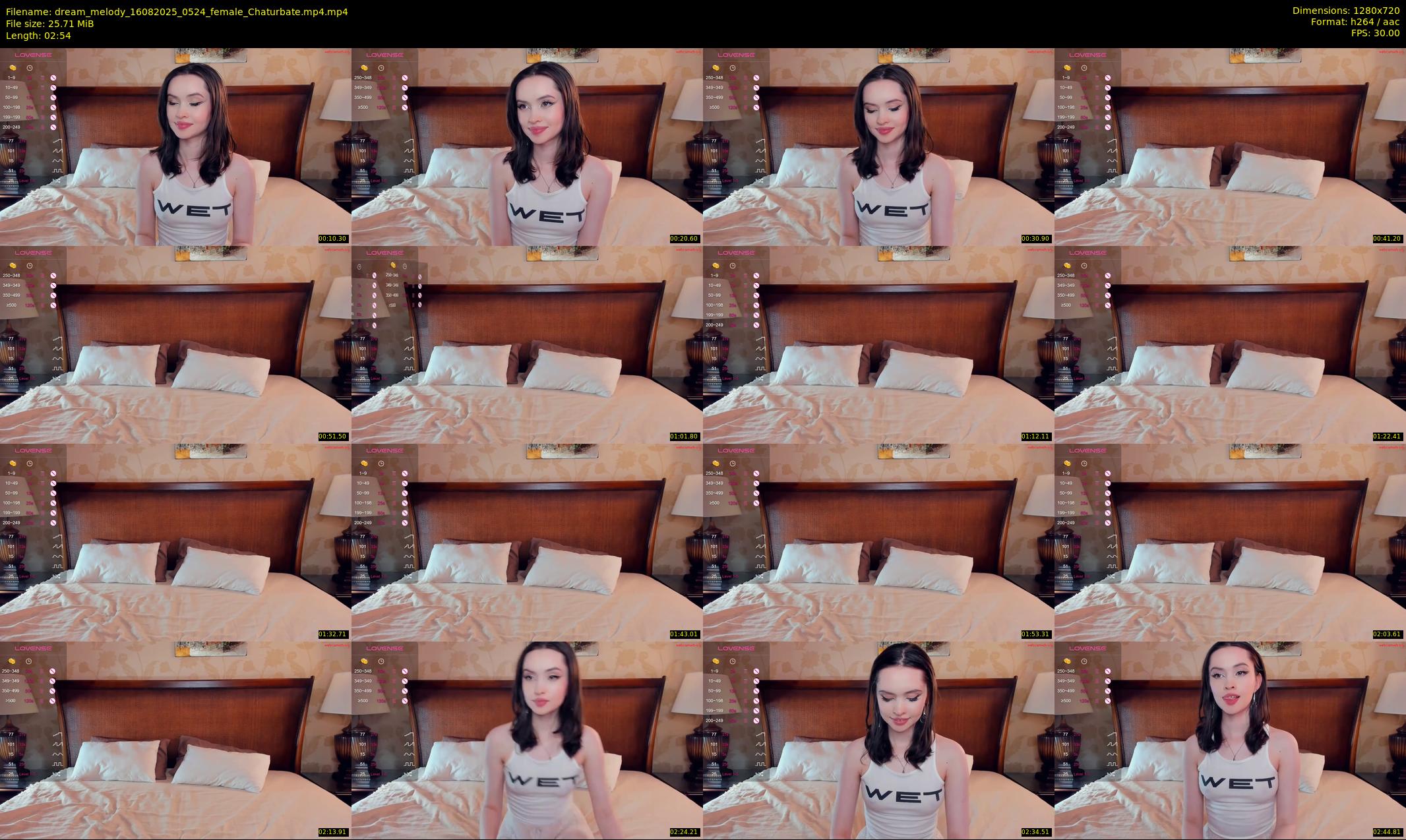 dream_melody — 3 minute Chaturbate female cam show recording, 720p, Aug 16, 2025