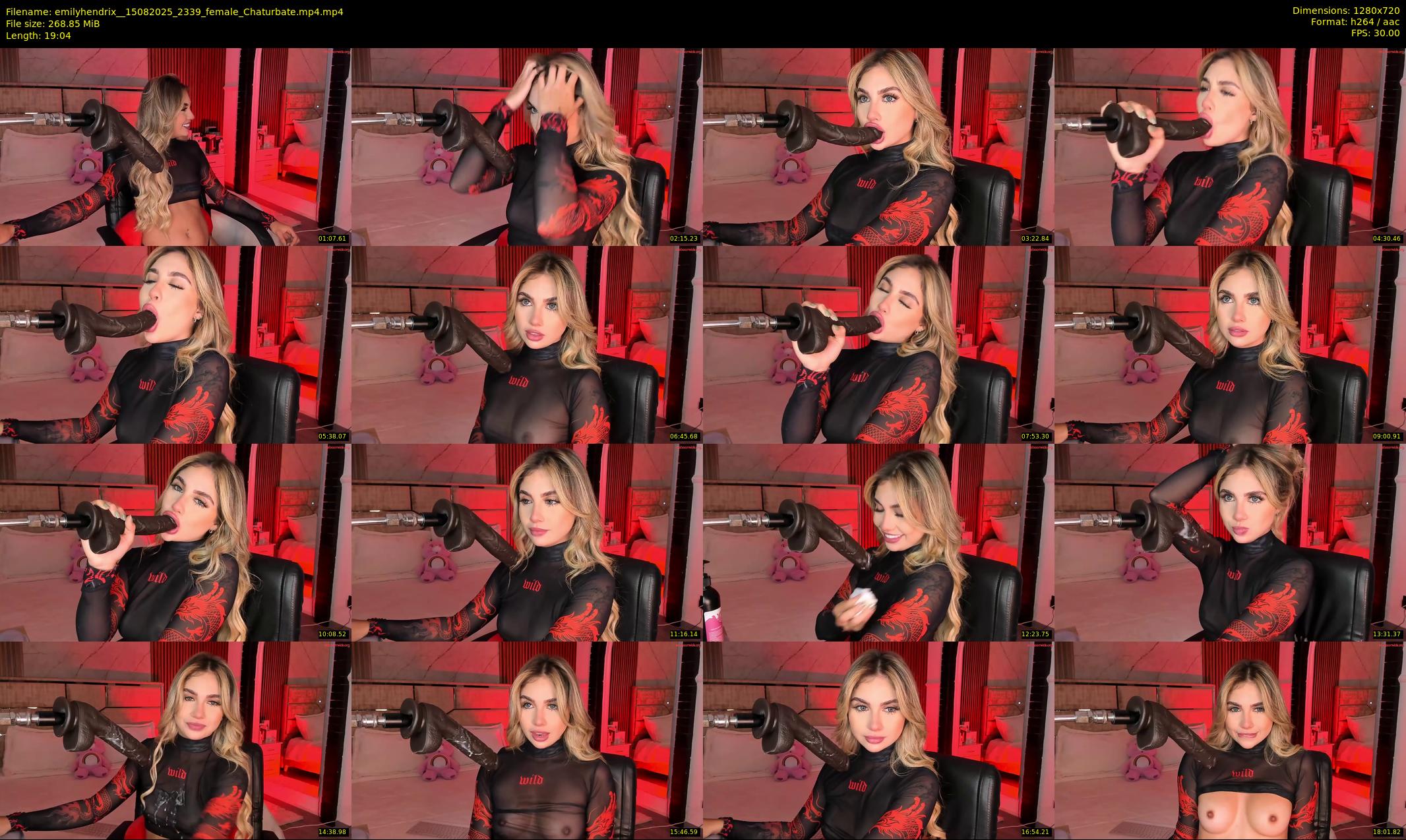 emilyhendrix_ — 20 minute Chaturbate couple cam show recording, 720p, Aug 15, 2025