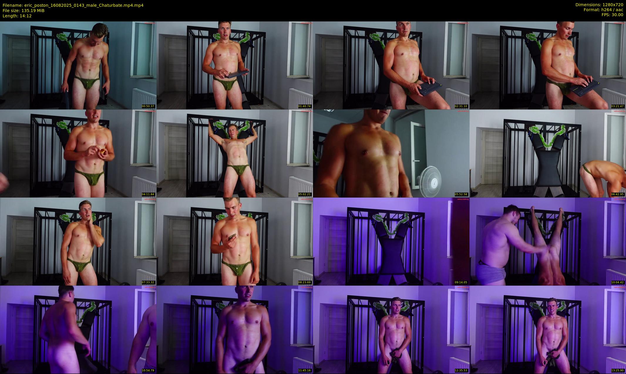 eric_poston — 15 minute Chaturbate male cam show recording, 720p, Aug 16, 2025