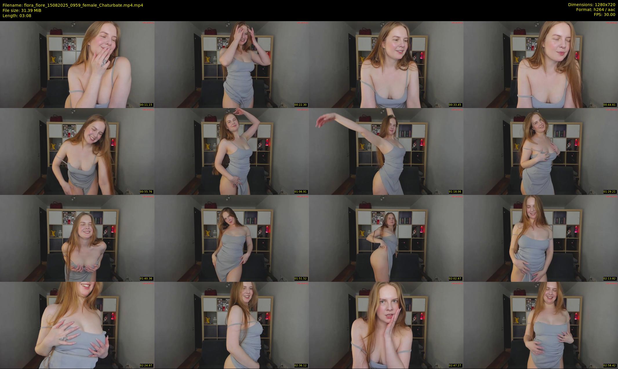 flora_fiore — 4 minute Chaturbate female cam show recording, 720p, Aug 15, 2025