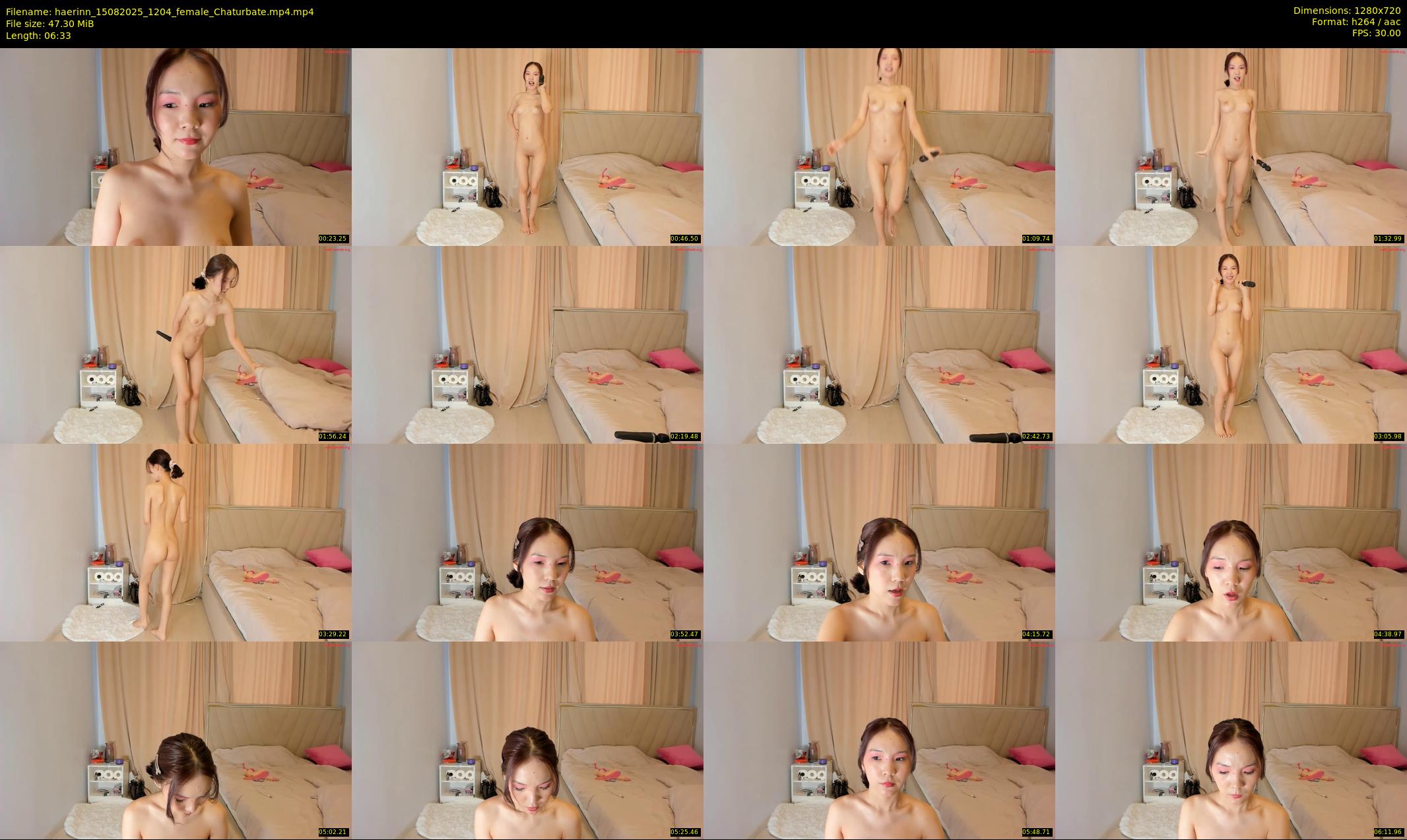 haerinn — 7 minute Chaturbate female cam show recording, 720p, Aug 15, 2025