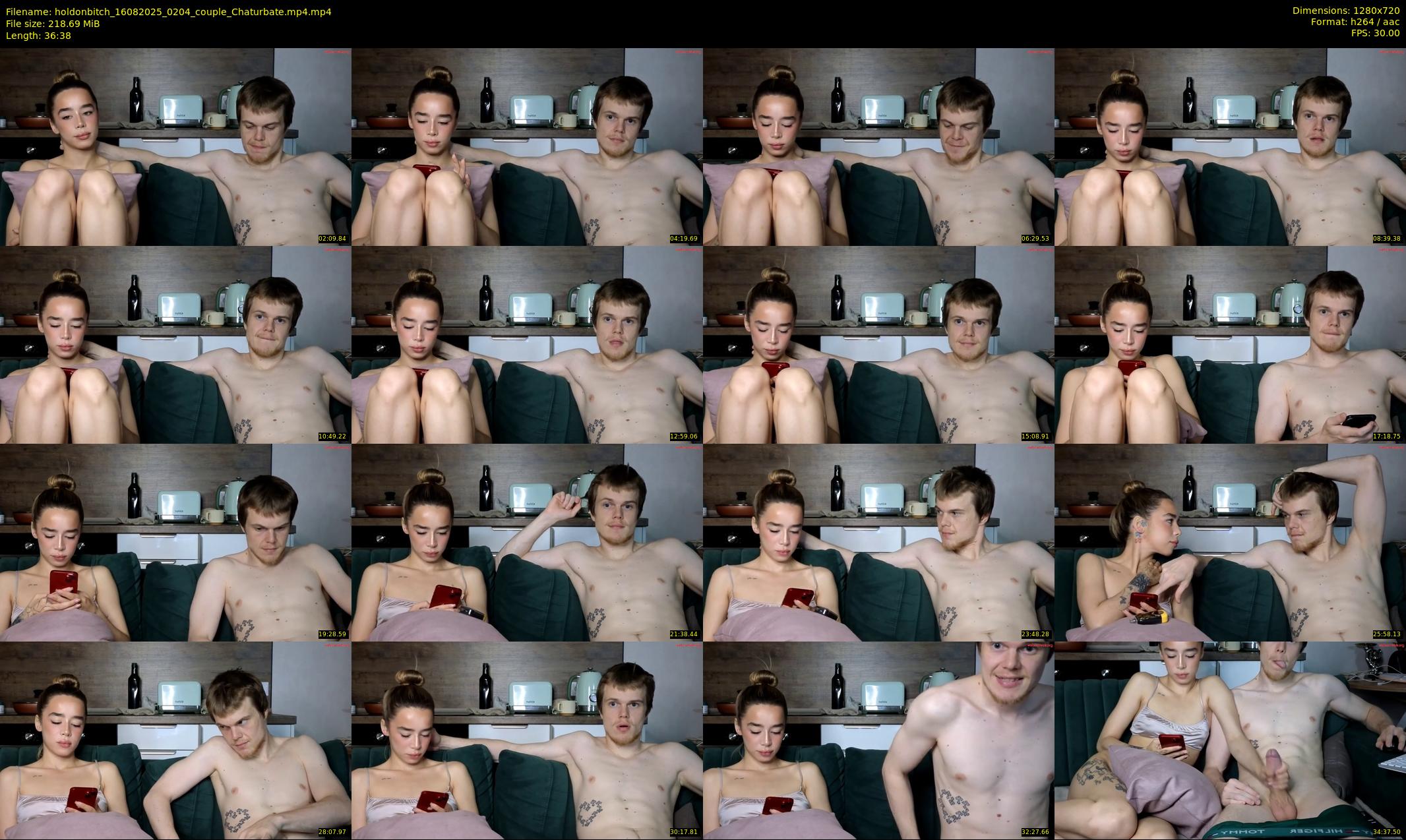 holdonbitch — 37 minute Chaturbate male cam show recording, 720p, Aug 16, 2025