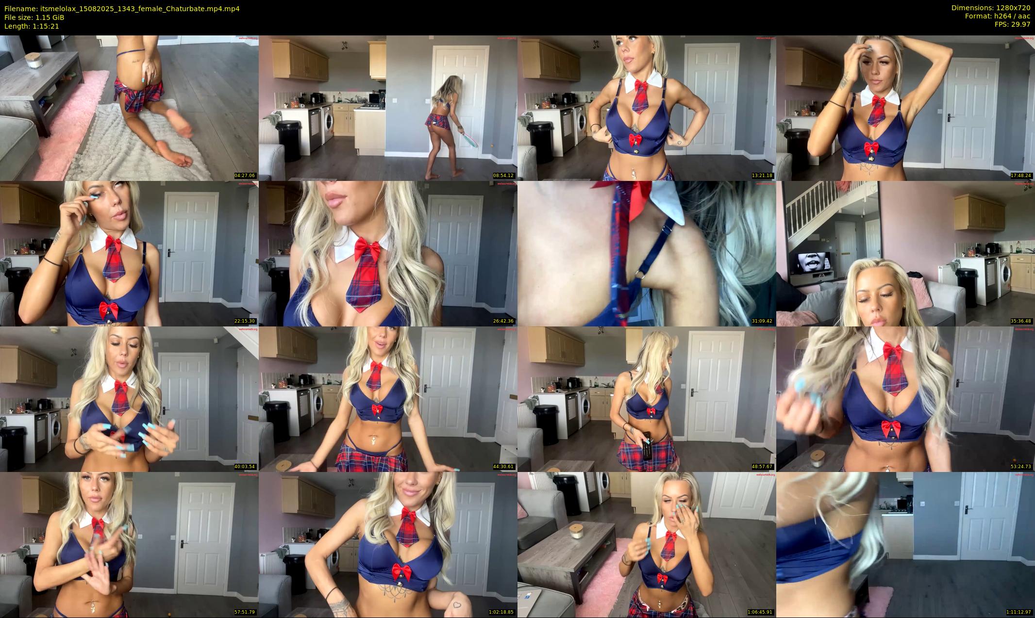 itsmelolax — 76 minute Chaturbate female cam show recording, 720p, Aug 15, 2025