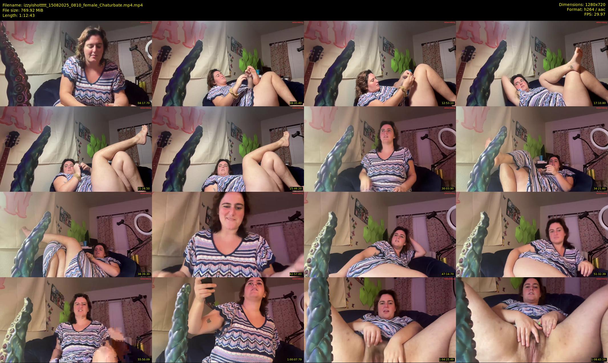 izzyishottttt — 73 minute Chaturbate female cam show recording, 720p, Aug 15, 2025