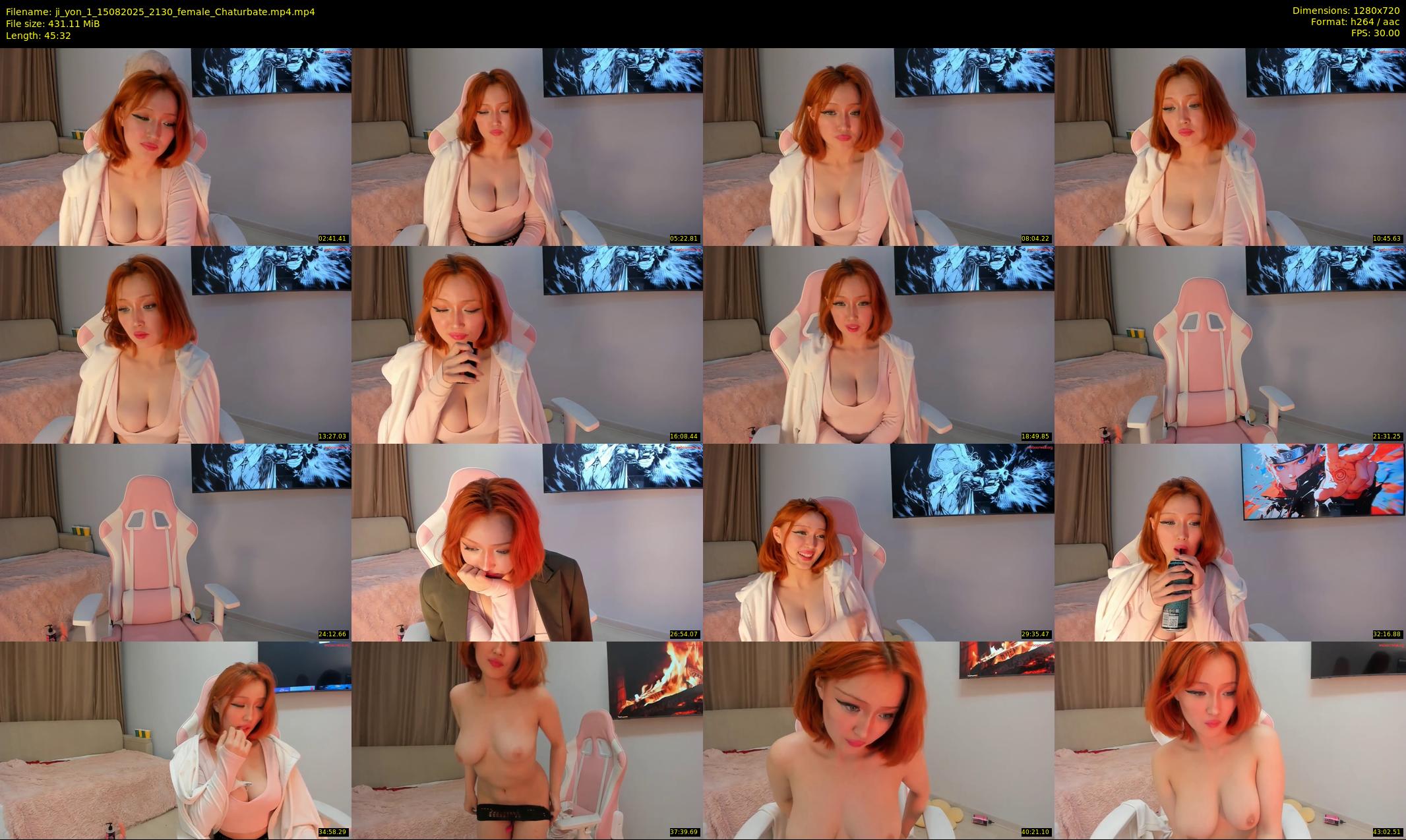 ji_yon_1 — 46 minute Chaturbate female cam show recording, 720p, Aug 15, 2025