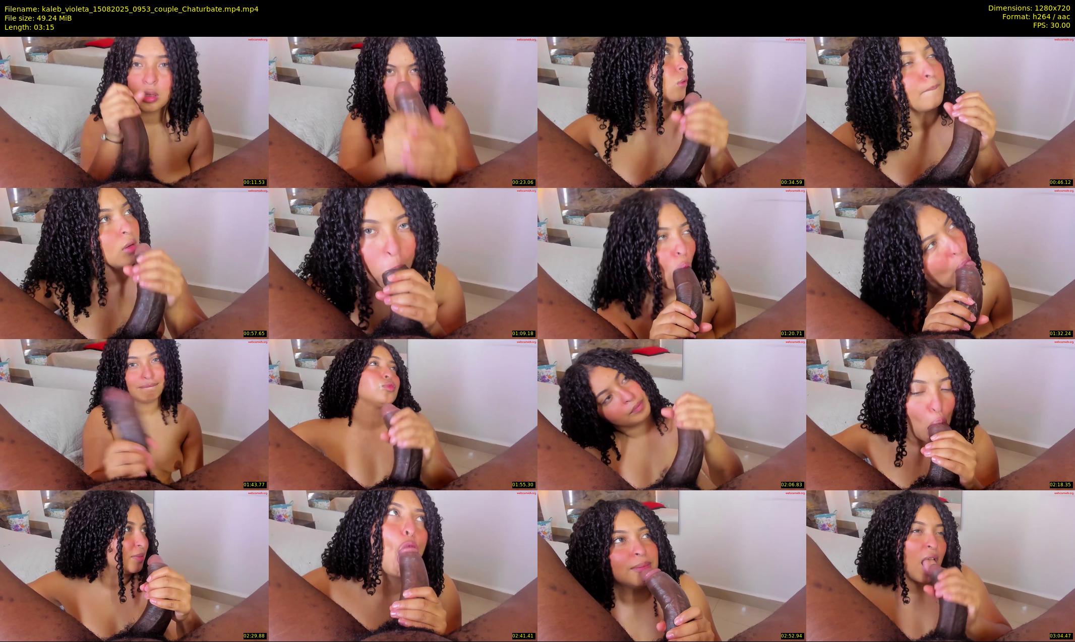 kaleb_violeta — 4 minute Chaturbate couple cam show recording, 720p, Aug 15, 2025