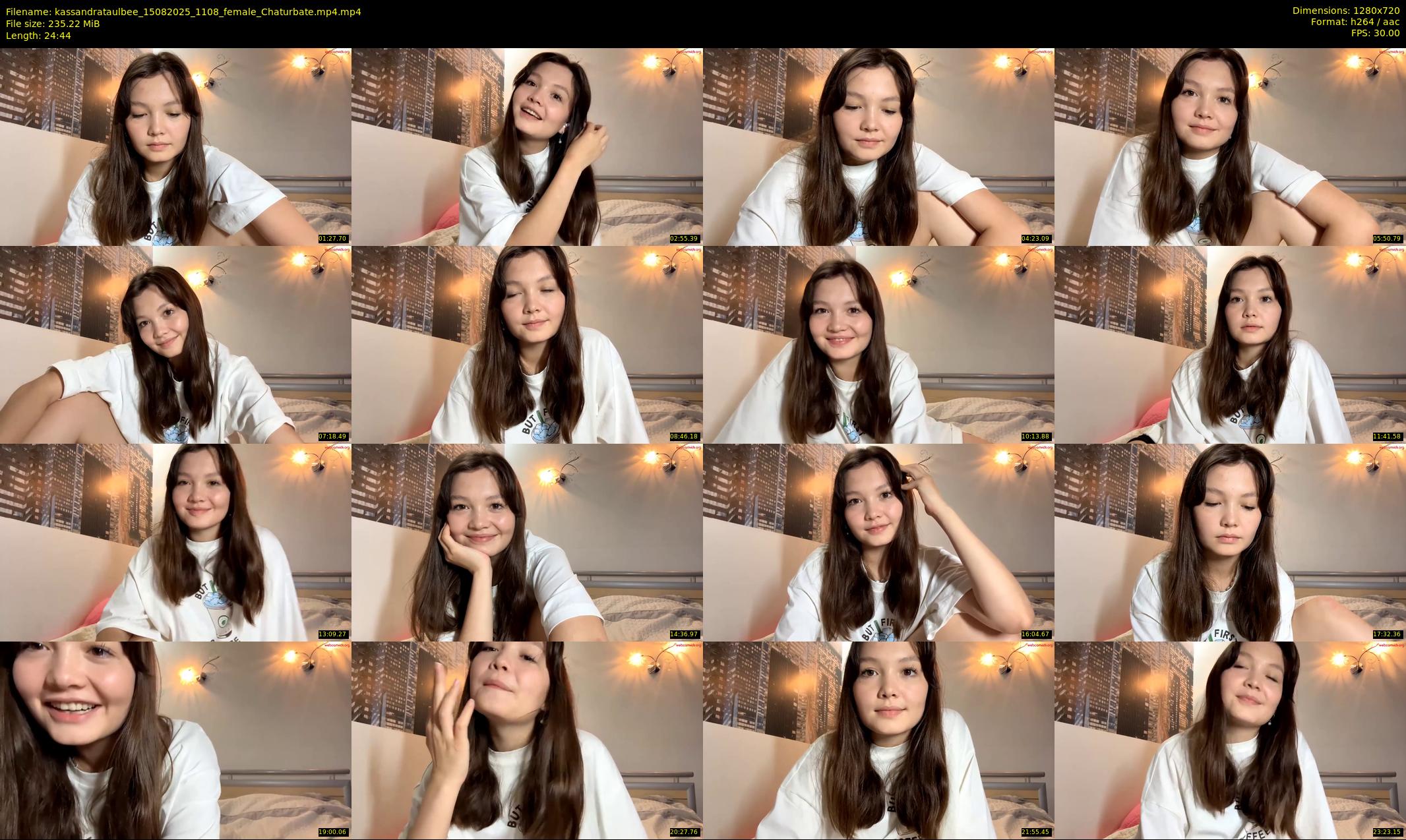 kassandrataulbee — 25 minute Chaturbate female cam show recording, 720p, Aug 15, 2025