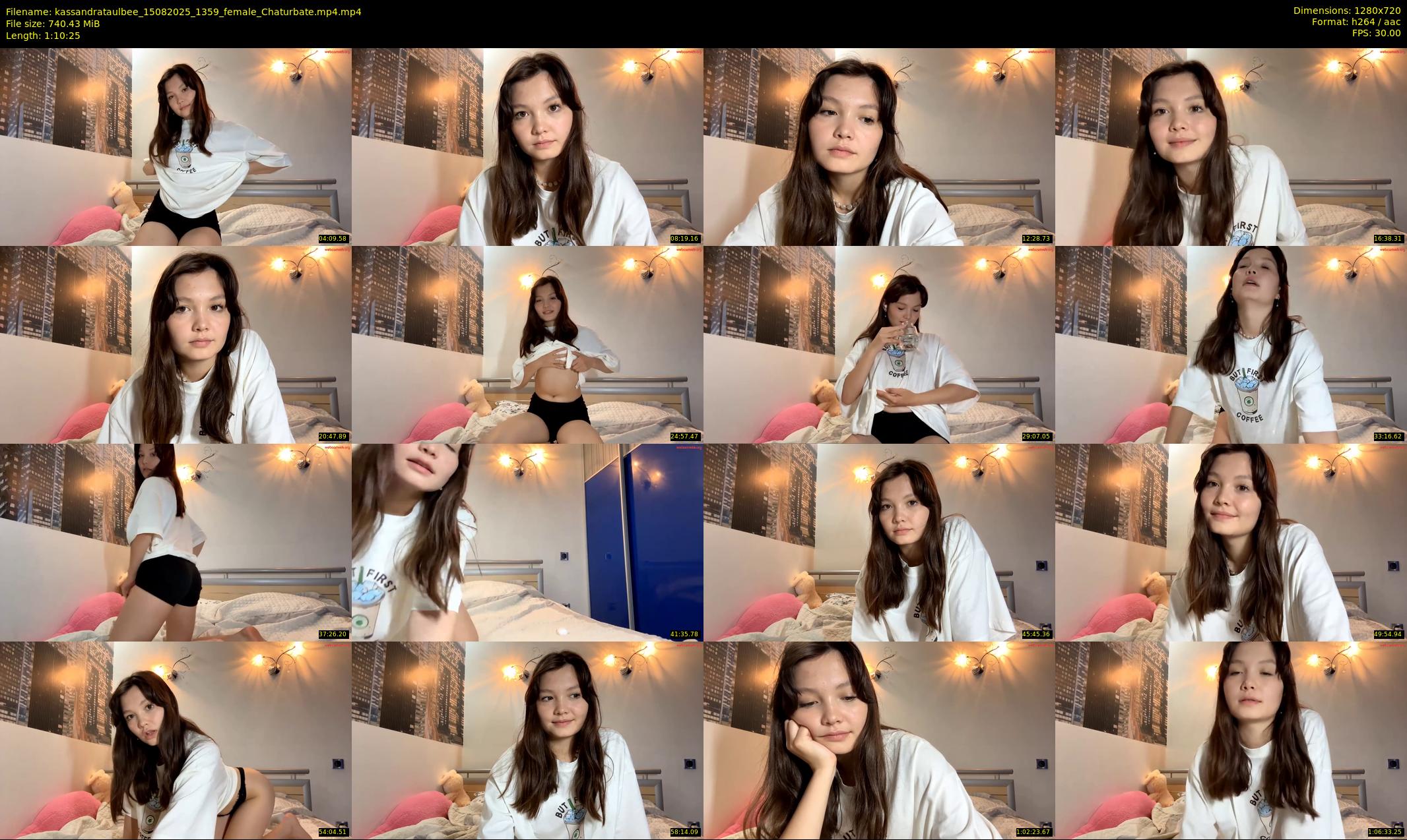 kassandrataulbee — 71 minute Chaturbate female cam show recording, 720p, Aug 15, 2025