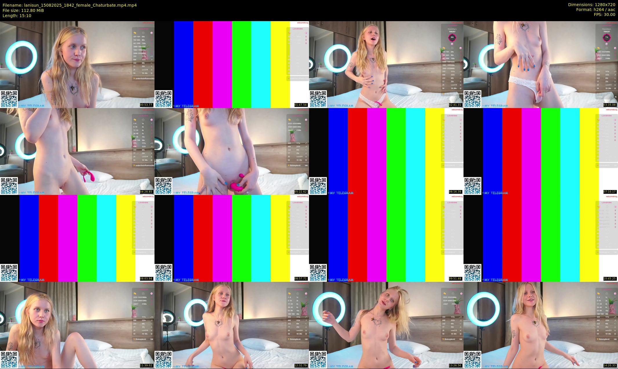 lanisun — 16 minute Chaturbate female cam show recording, 720p, Aug 15, 2025
