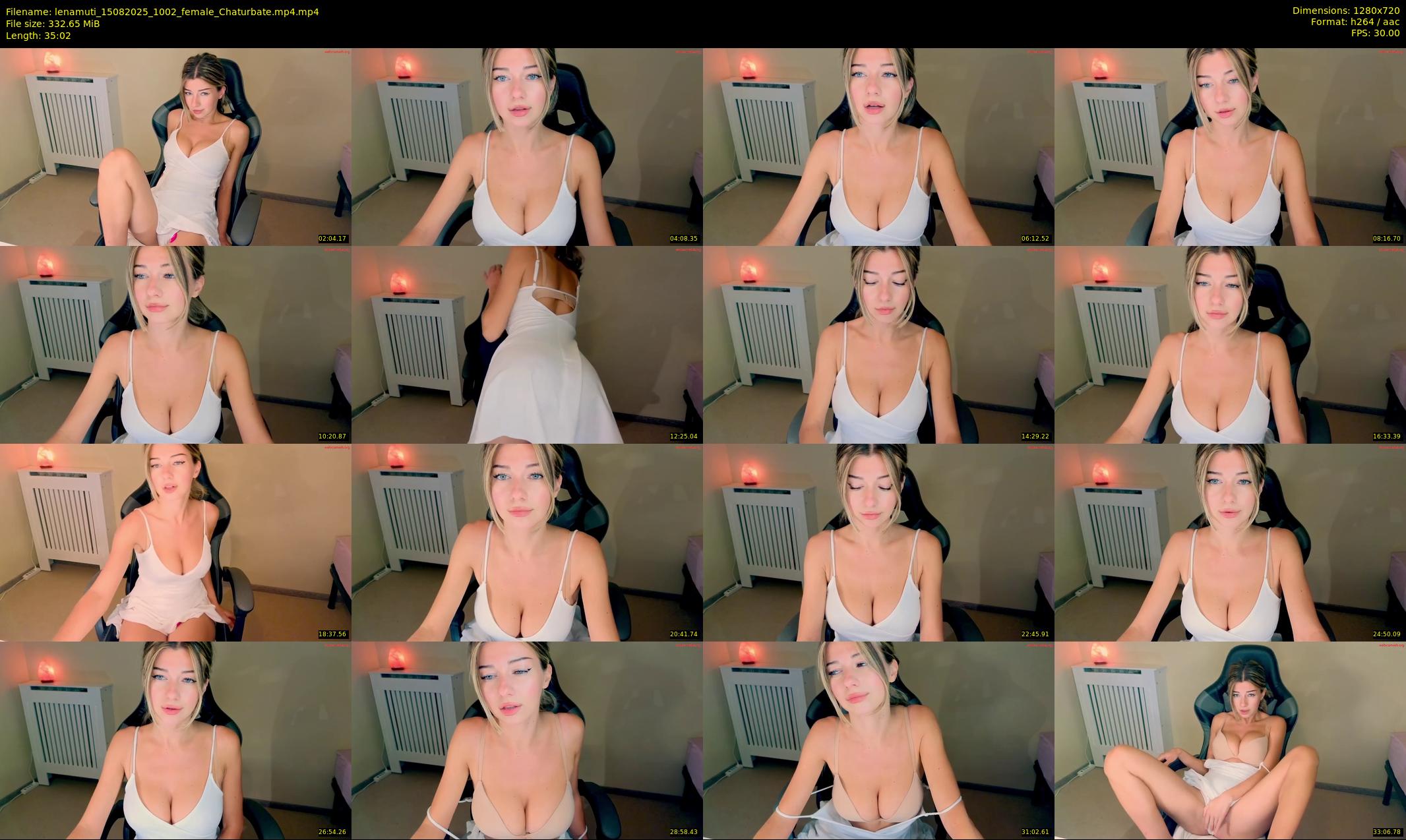lenamuti — 36 minute Chaturbate female cam show recording, 720p, Aug 15, 2025