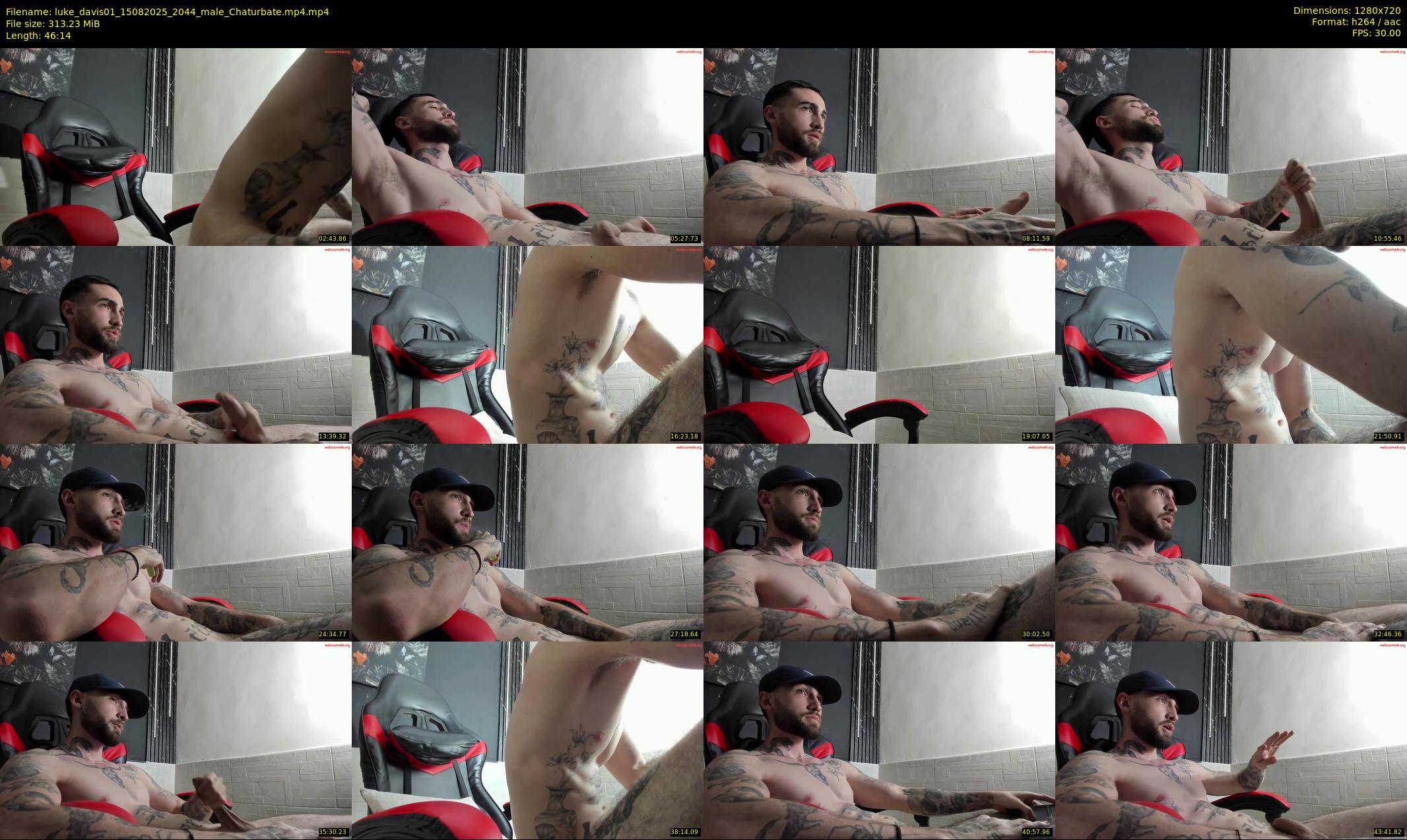 luke_davis01 — 47 minute Chaturbate male cam show recording, 720p, Aug 15, 2025