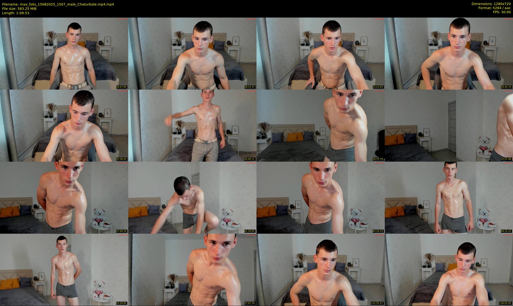max_foks — 70 minute Chaturbate male cam show recording, 720p, Aug 15, 2025