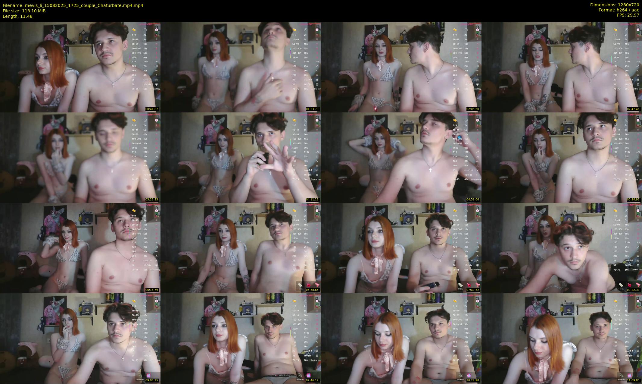 mevis_li — 12 minute Chaturbate female cam show recording, 720p, Aug 15, 2025