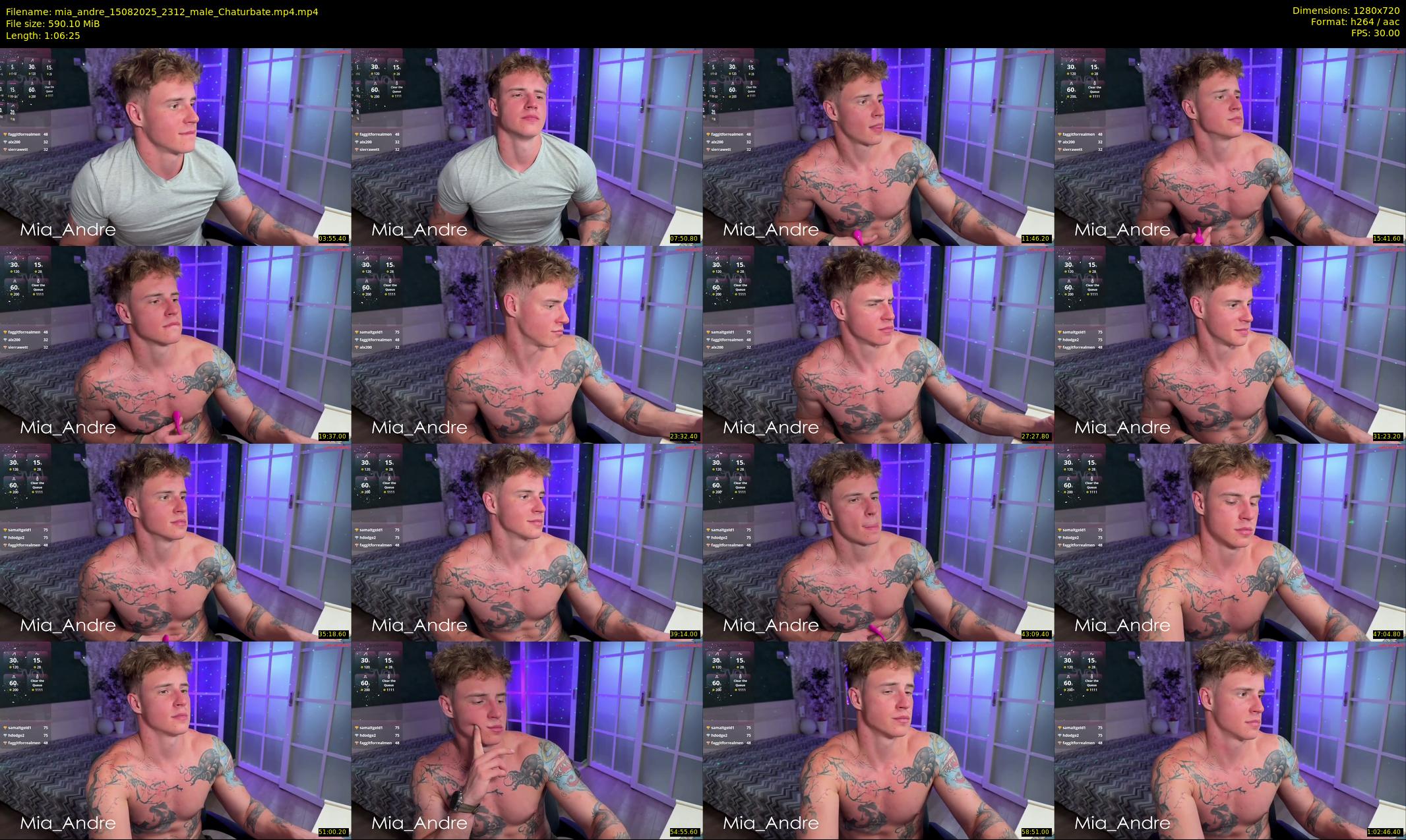 mia_andre — 67 minute Chaturbate couple cam show recording, 720p, Aug 15, 2025