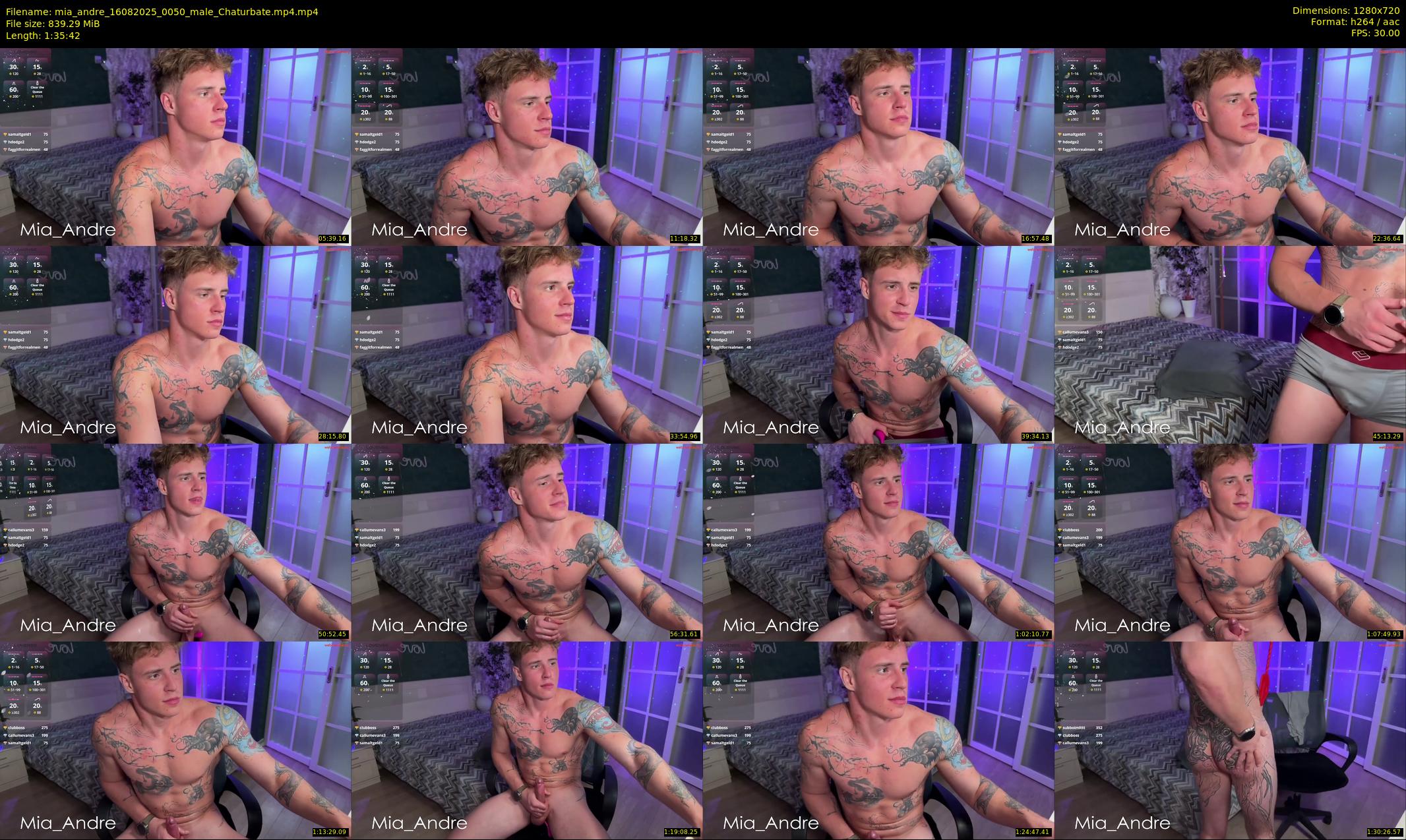 mia_andre — 96 minute Chaturbate couple cam show recording, 720p, Aug 16, 2025