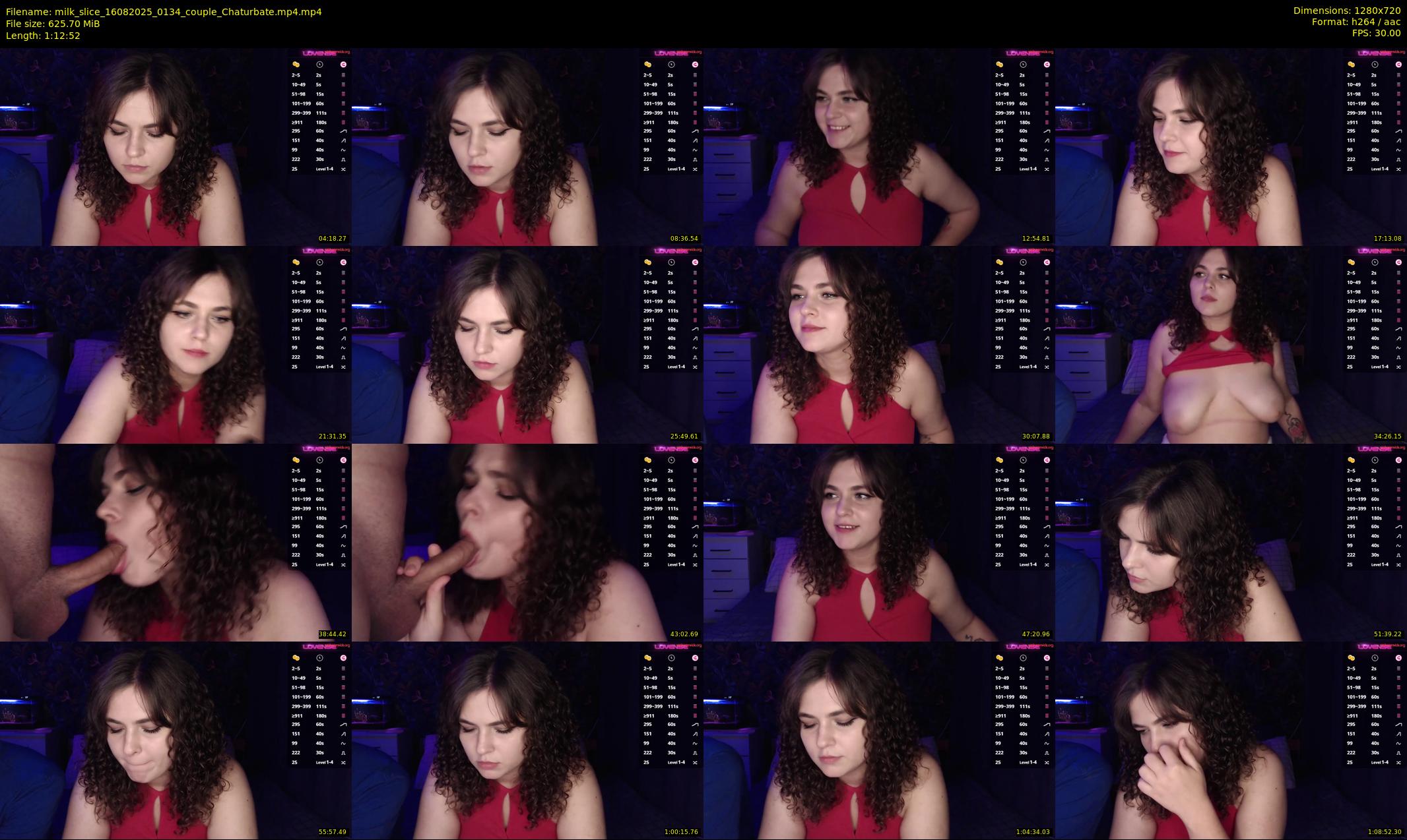 milk_slice — 73 minute Chaturbate couple cam show recording, 720p, Aug 16, 2025