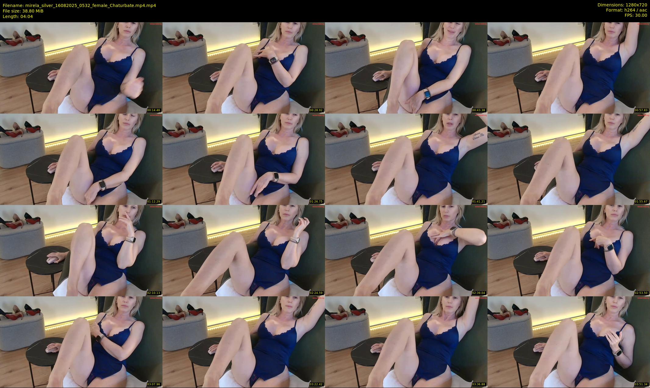 mirela_silver — 5 minute Chaturbate female cam show recording, 720p, Aug 16, 2025