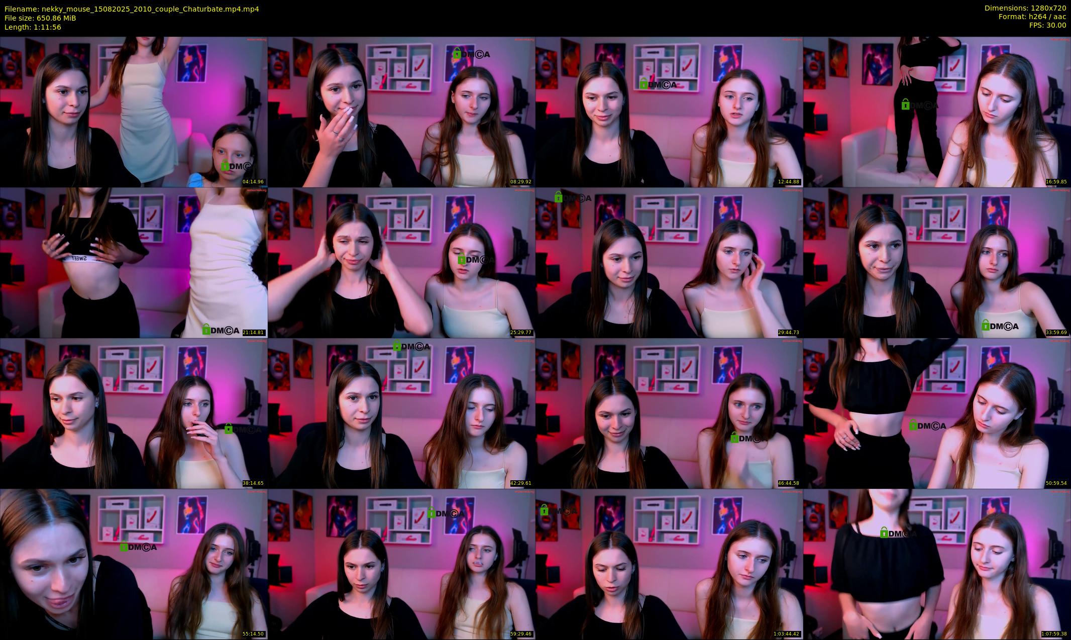 nekky_mouse — 72 minute Chaturbate female cam show recording, 720p, Aug 15, 2025