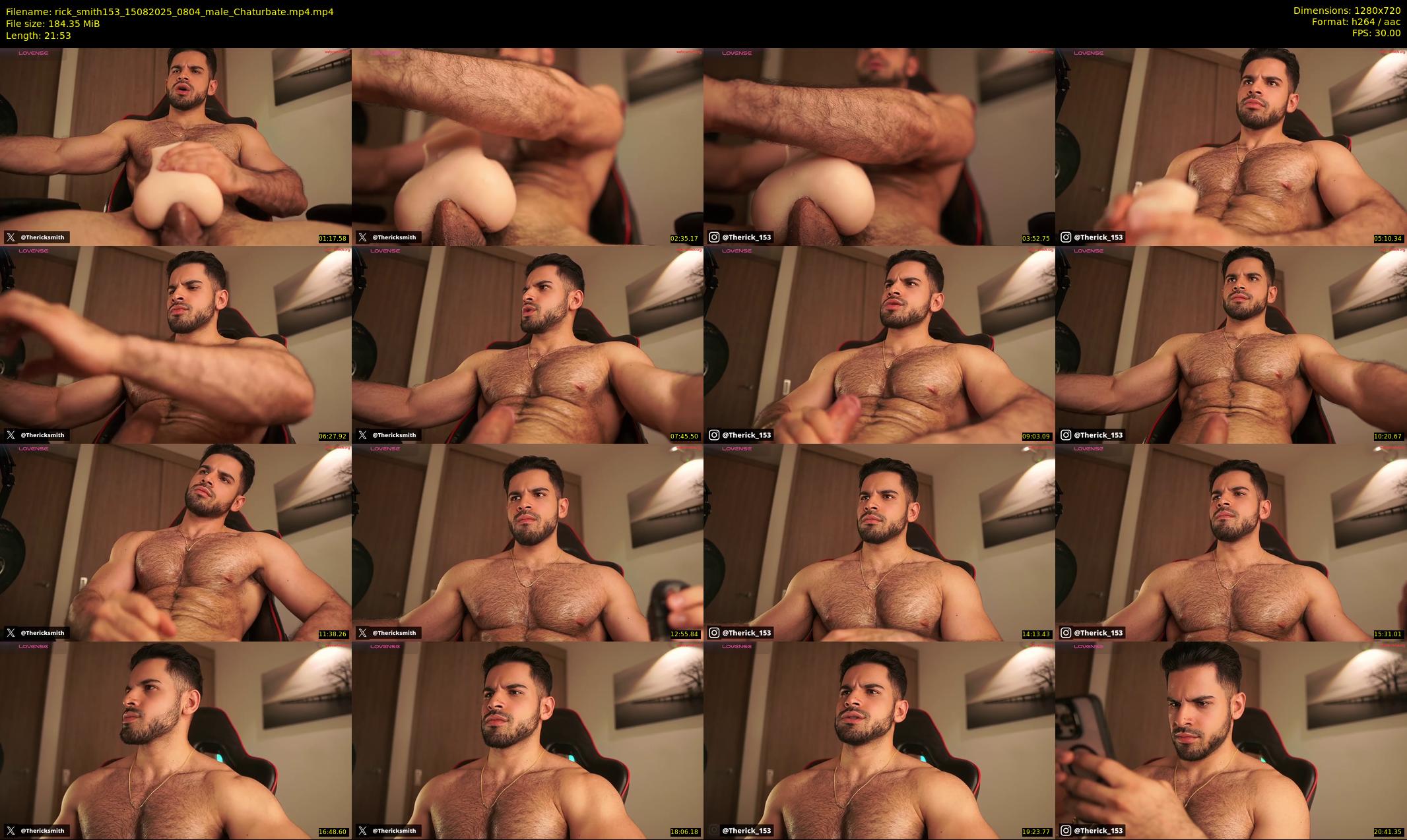 rick_smith153 — 22 minute Chaturbate male cam show recording, 720p, Aug 15, 2025