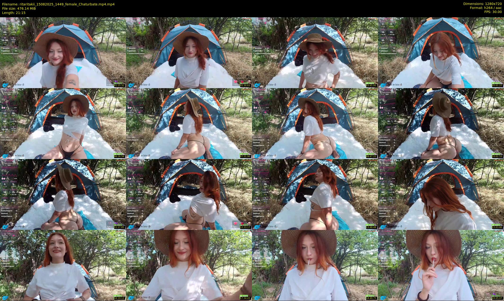 ritaritakii — 22 minute Chaturbate female cam show recording, 720p, Aug 15, 2025