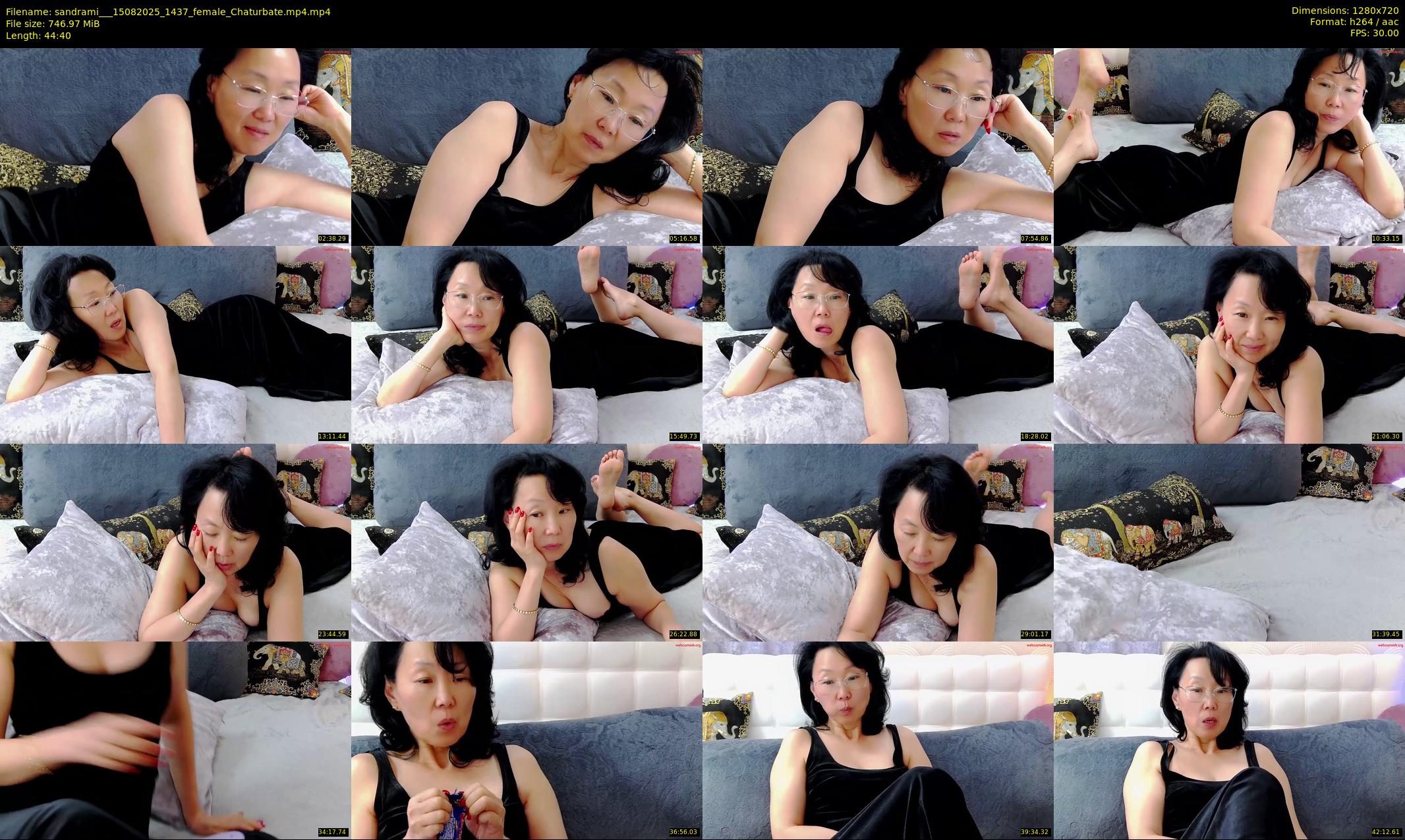 sandrami__ — 45 minute Chaturbate female cam show recording, 720p, Aug 15, 2025