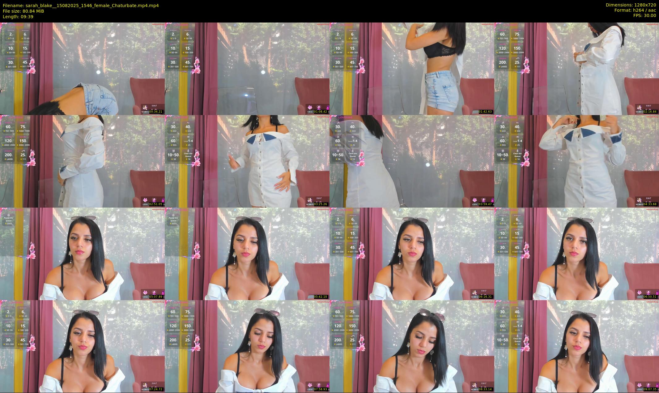 sarah_blake_ — 10 minute Chaturbate female cam show recording, 720p, Aug 15, 2025