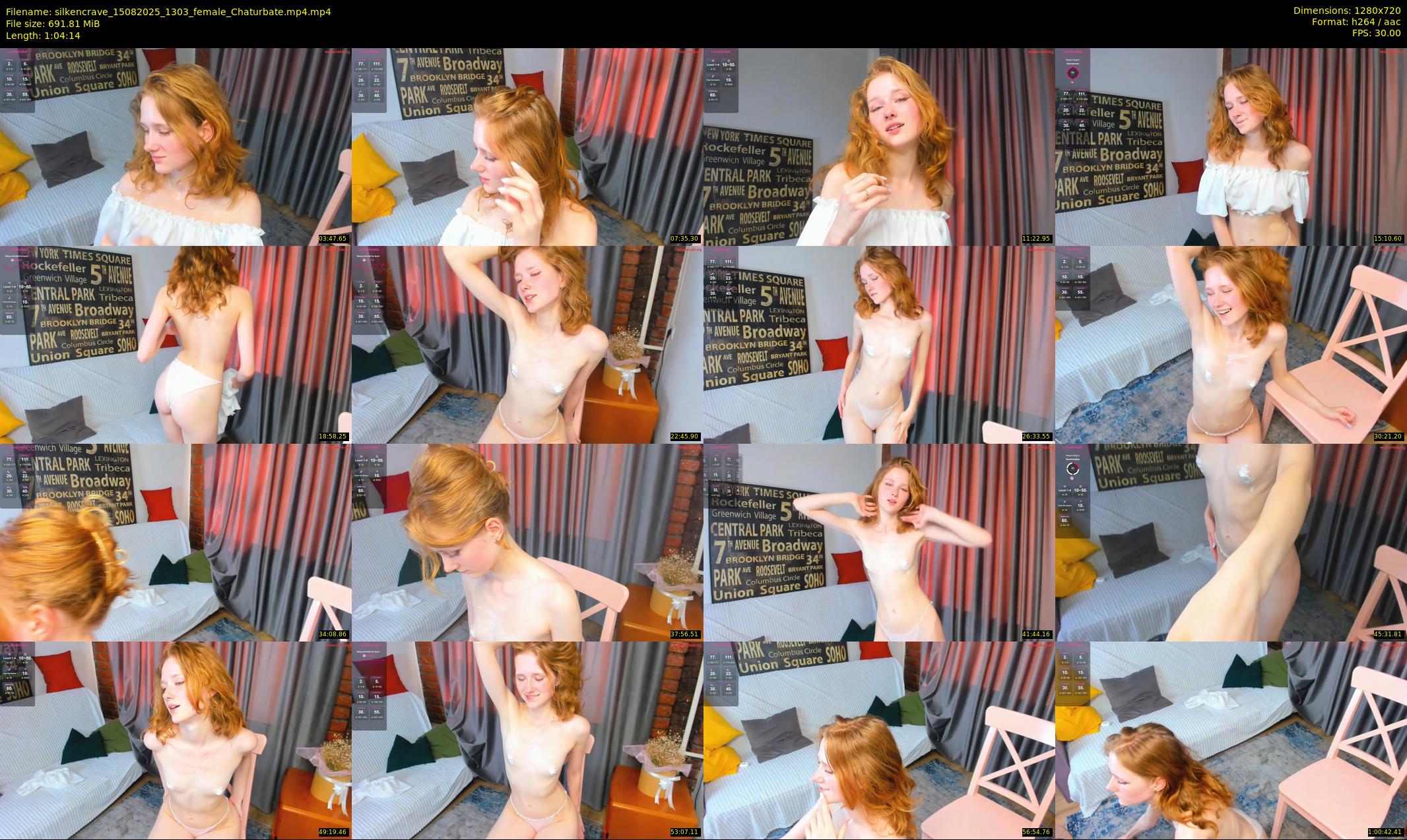 silkencrave — 65 minute Chaturbate female cam show recording, 720p, Aug 15, 2025