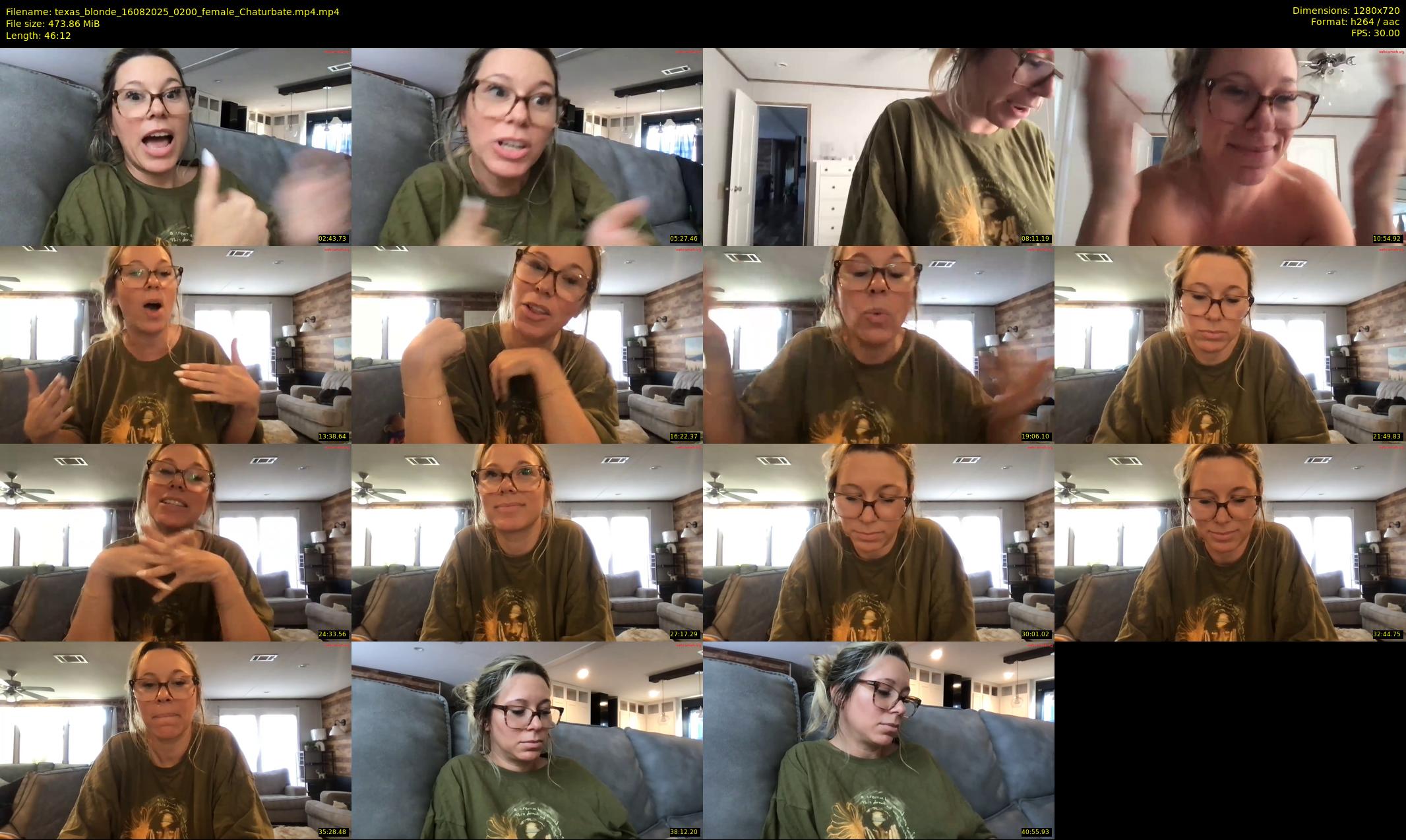 texas_blonde — 47 minute Chaturbate female cam show recording, 720p, Aug 16, 2025