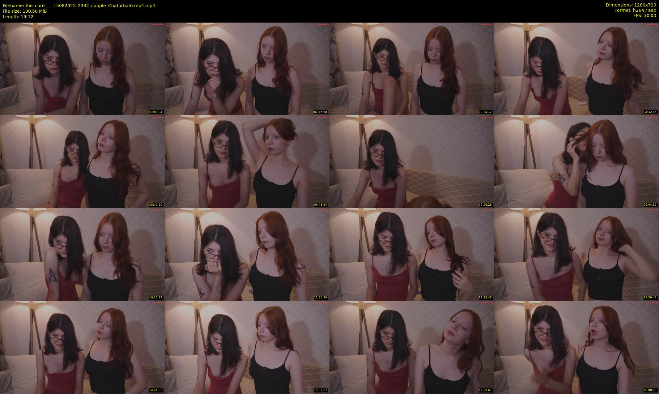 the_cure___ — 20 minute Chaturbate couple cam show recording, 720p, Aug 15, 2025