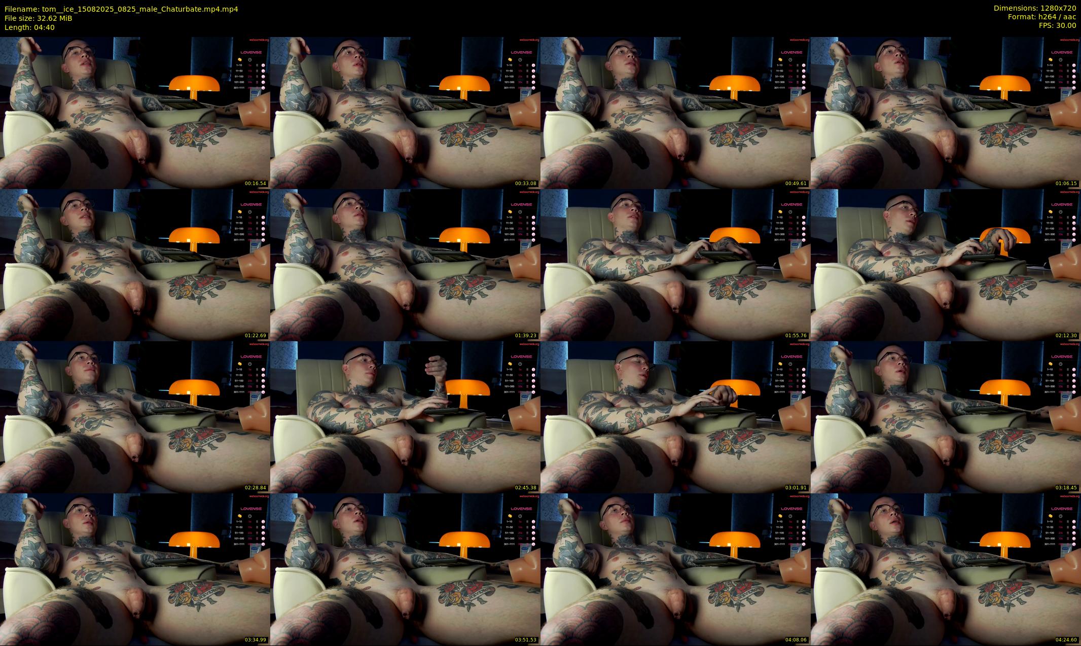 tom__ice — 5 minute Chaturbate male cam show recording, 720p, Aug 15, 2025