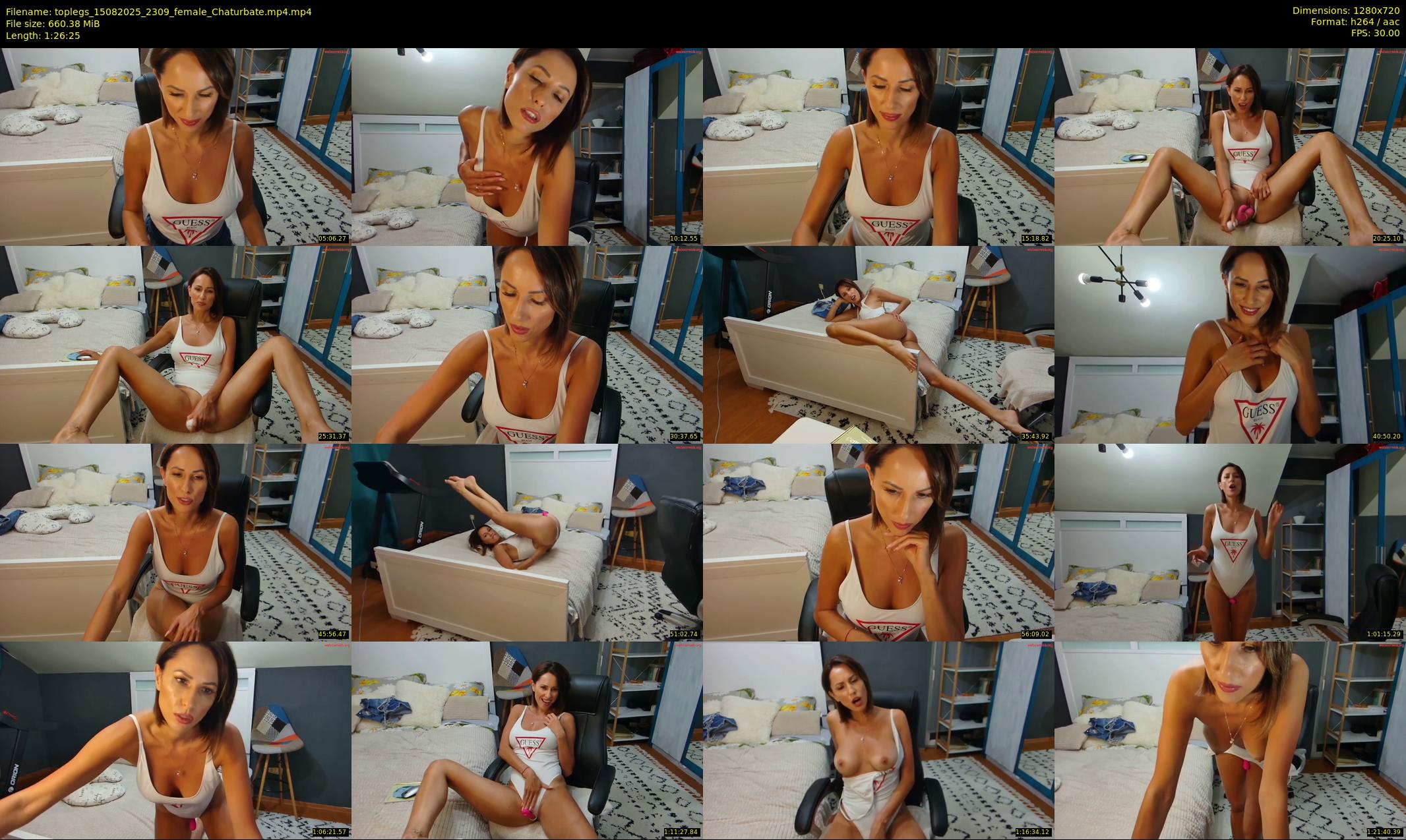 toplegs — 87 minute Chaturbate female cam show recording, 720p, Aug 15, 2025