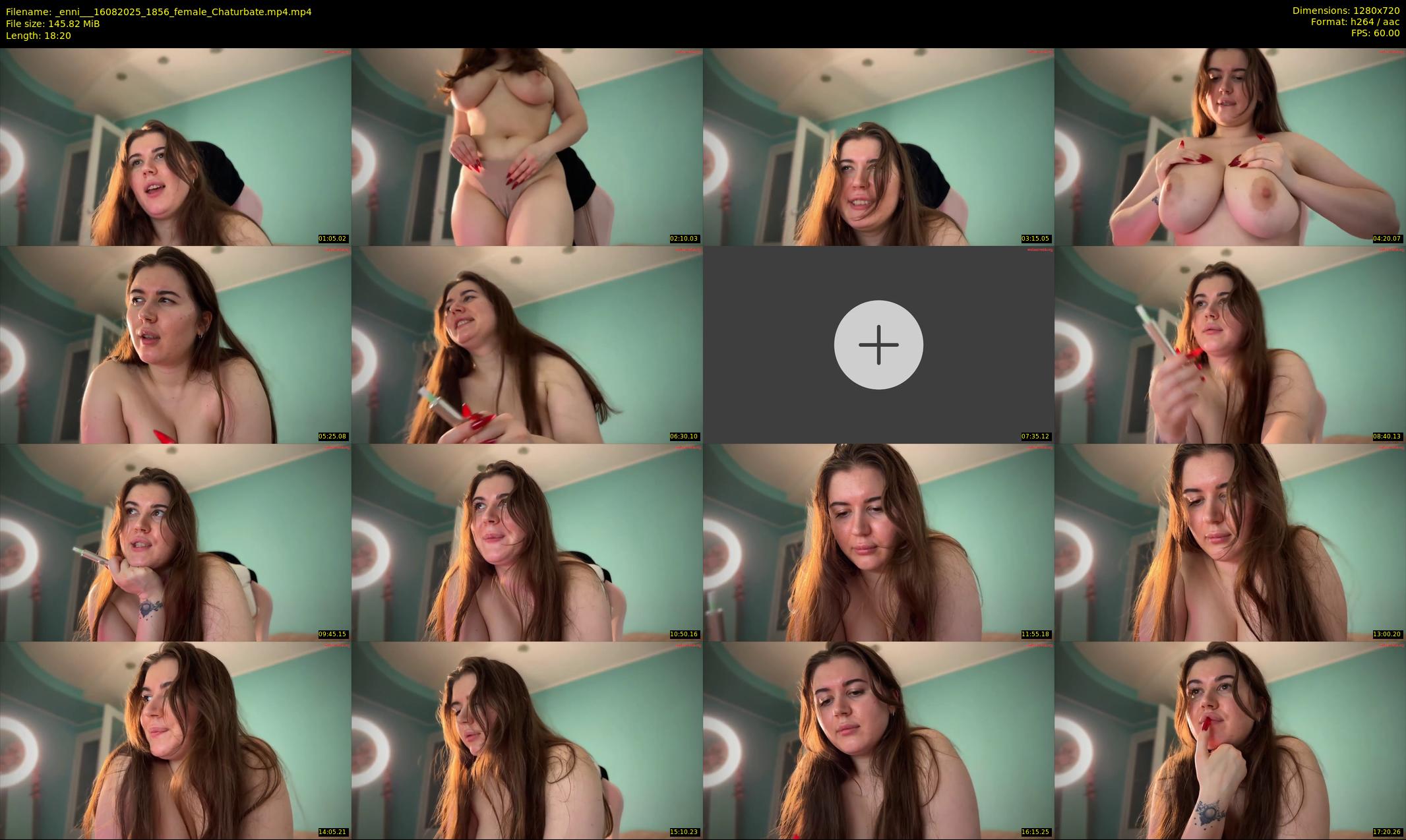 _enni__ — 19 minute Chaturbate female cam show recording, 720p, Aug 16, 2025