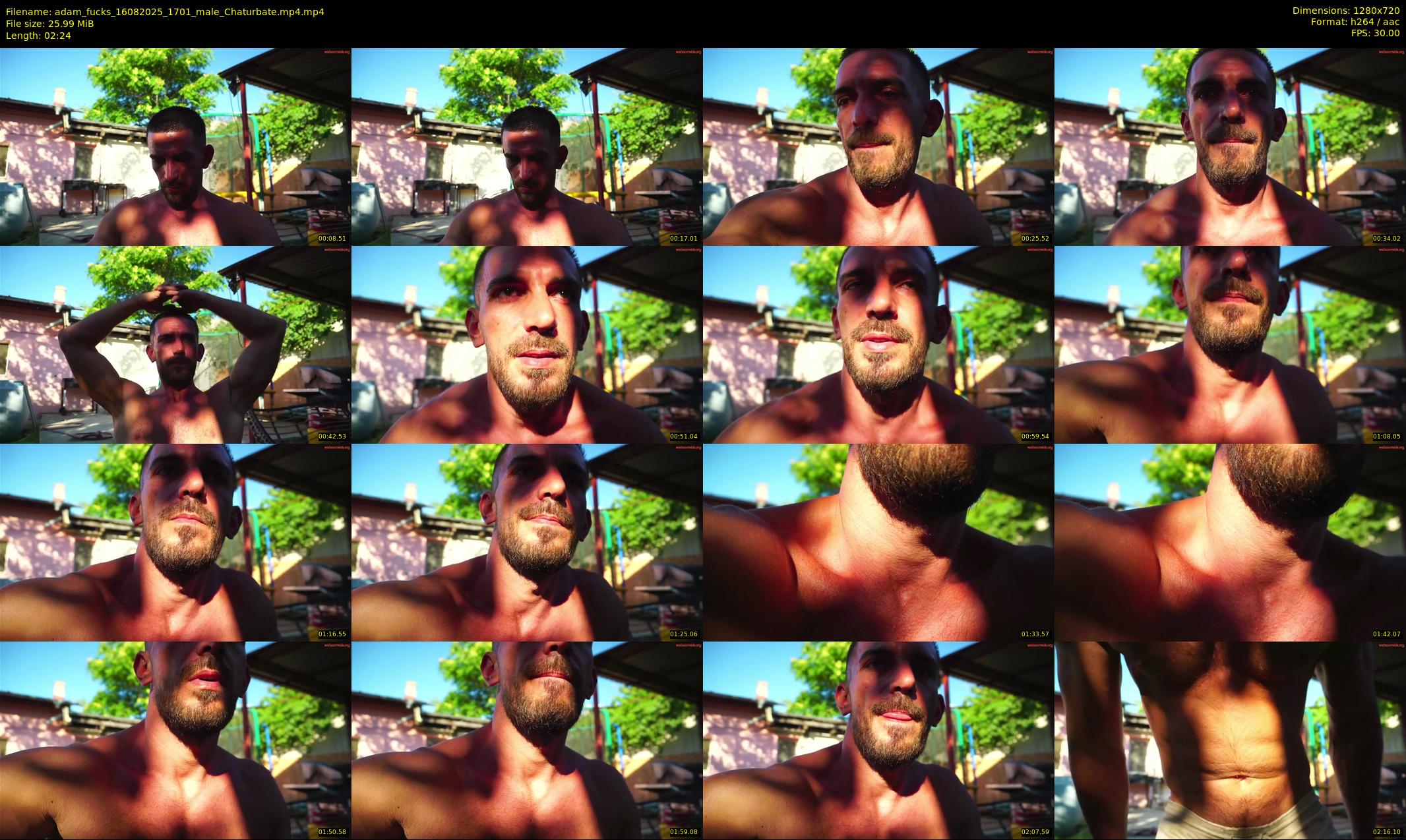 adam_fucks — 3 minute Chaturbate male cam show recording, 720p, Aug 16, 2025